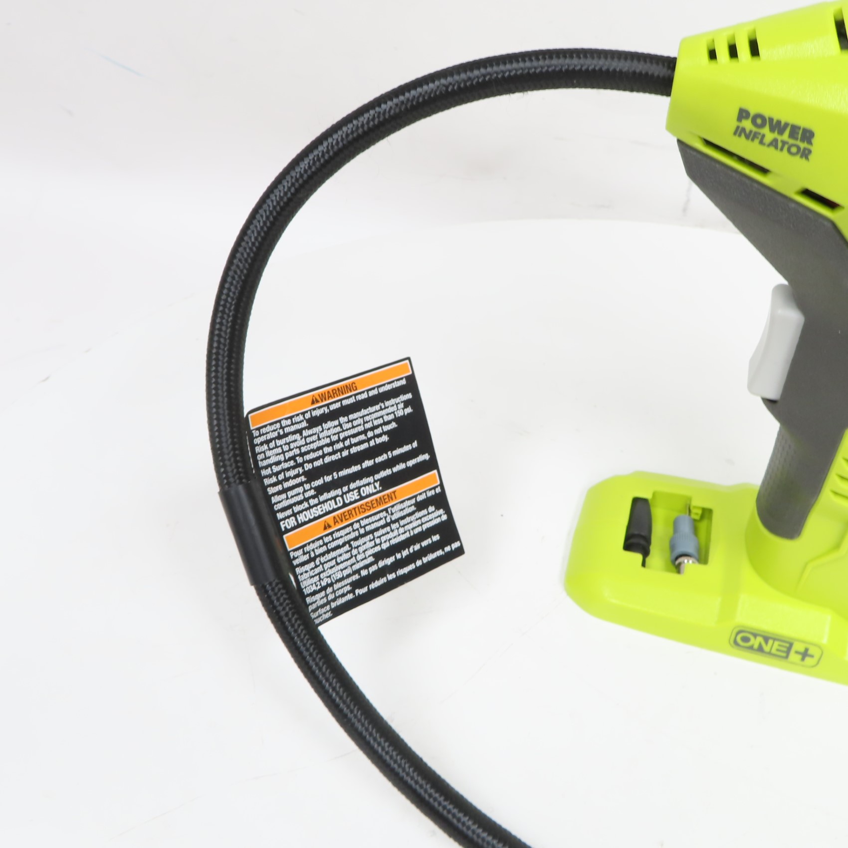 Ryobi tire inflator discount p737