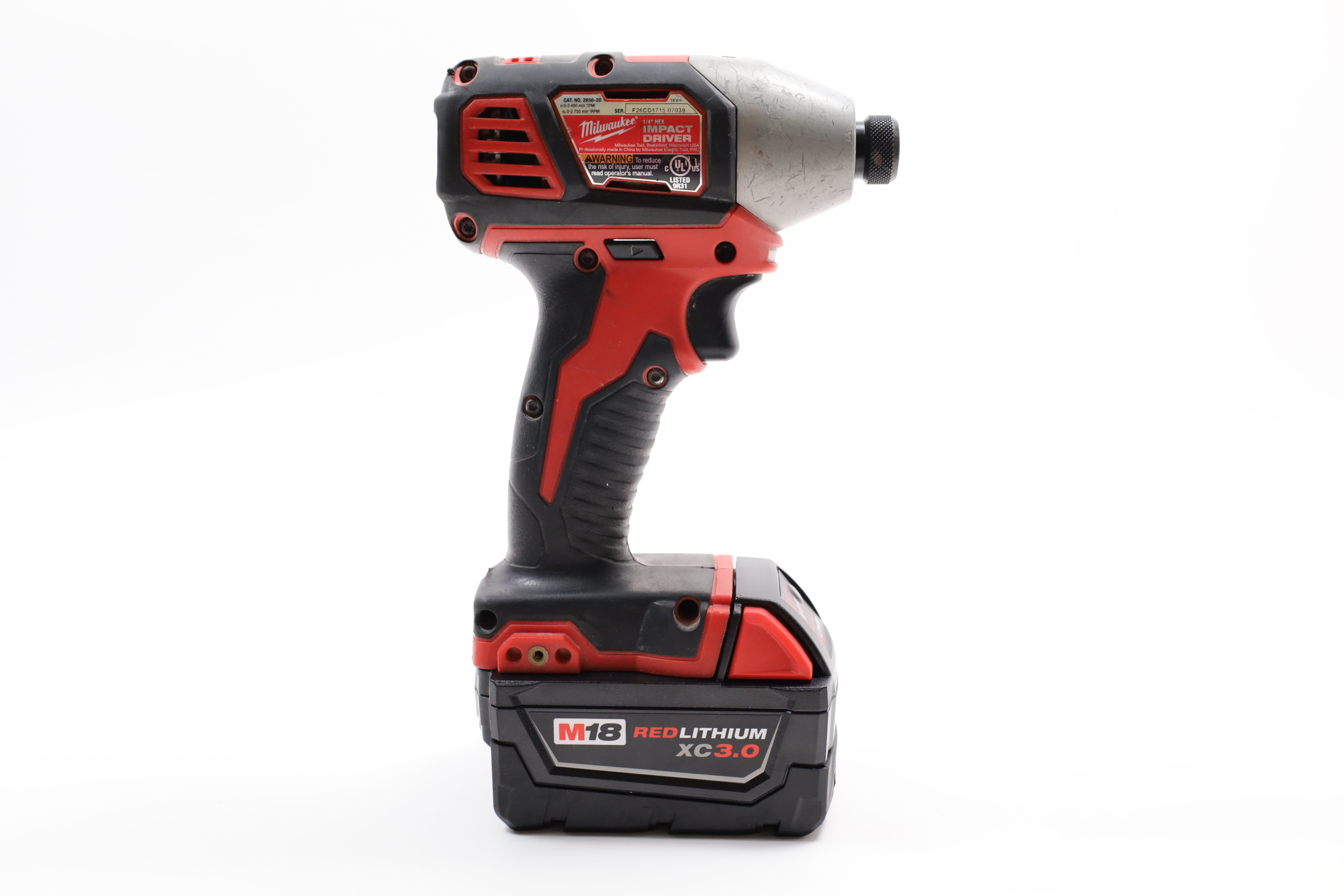 Milwaukee 2953-20 18V Lithium-Ion Brushless Cordless 1/4 in. Hex Impact  Driver