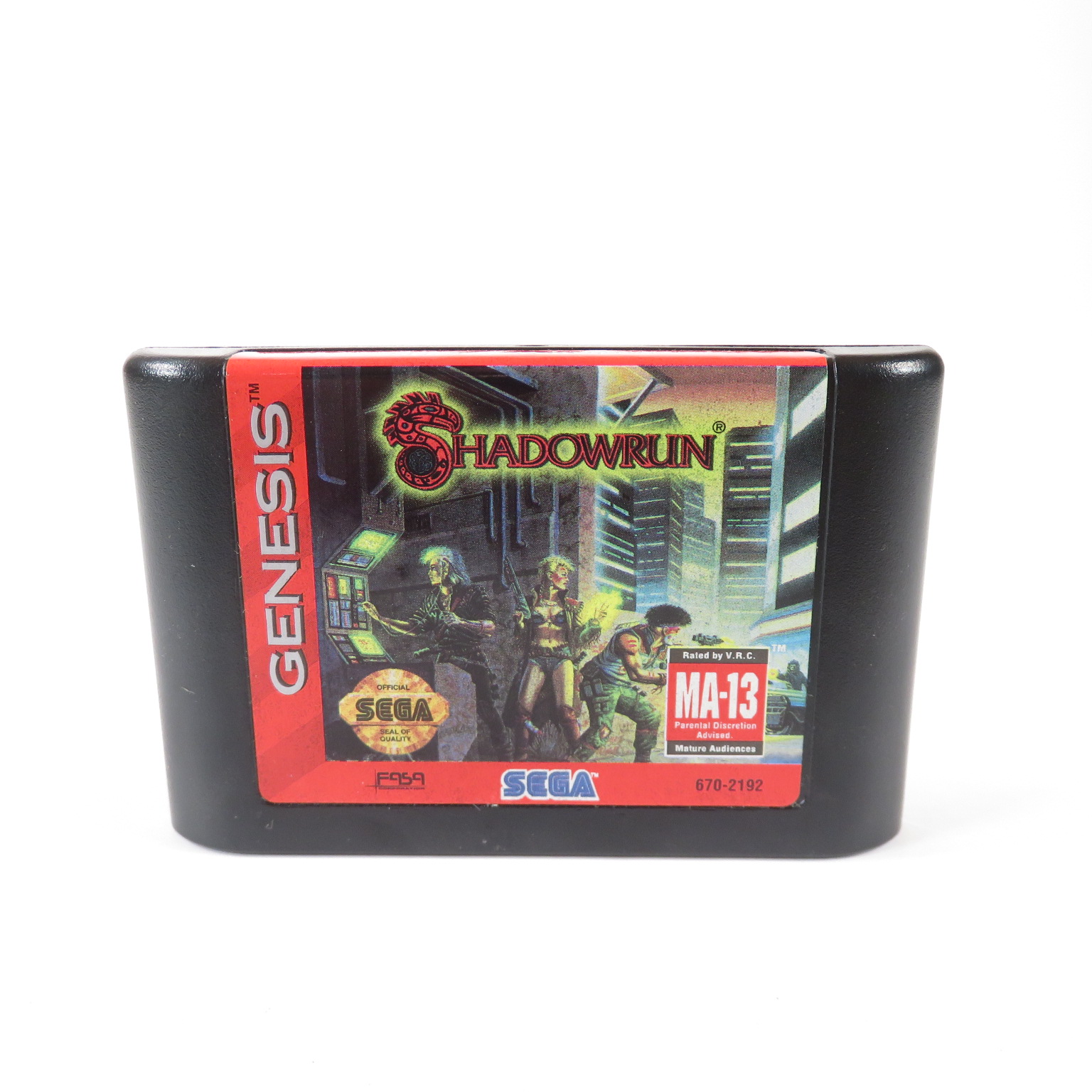 Shadowrun Video Game for the Sega Genesis