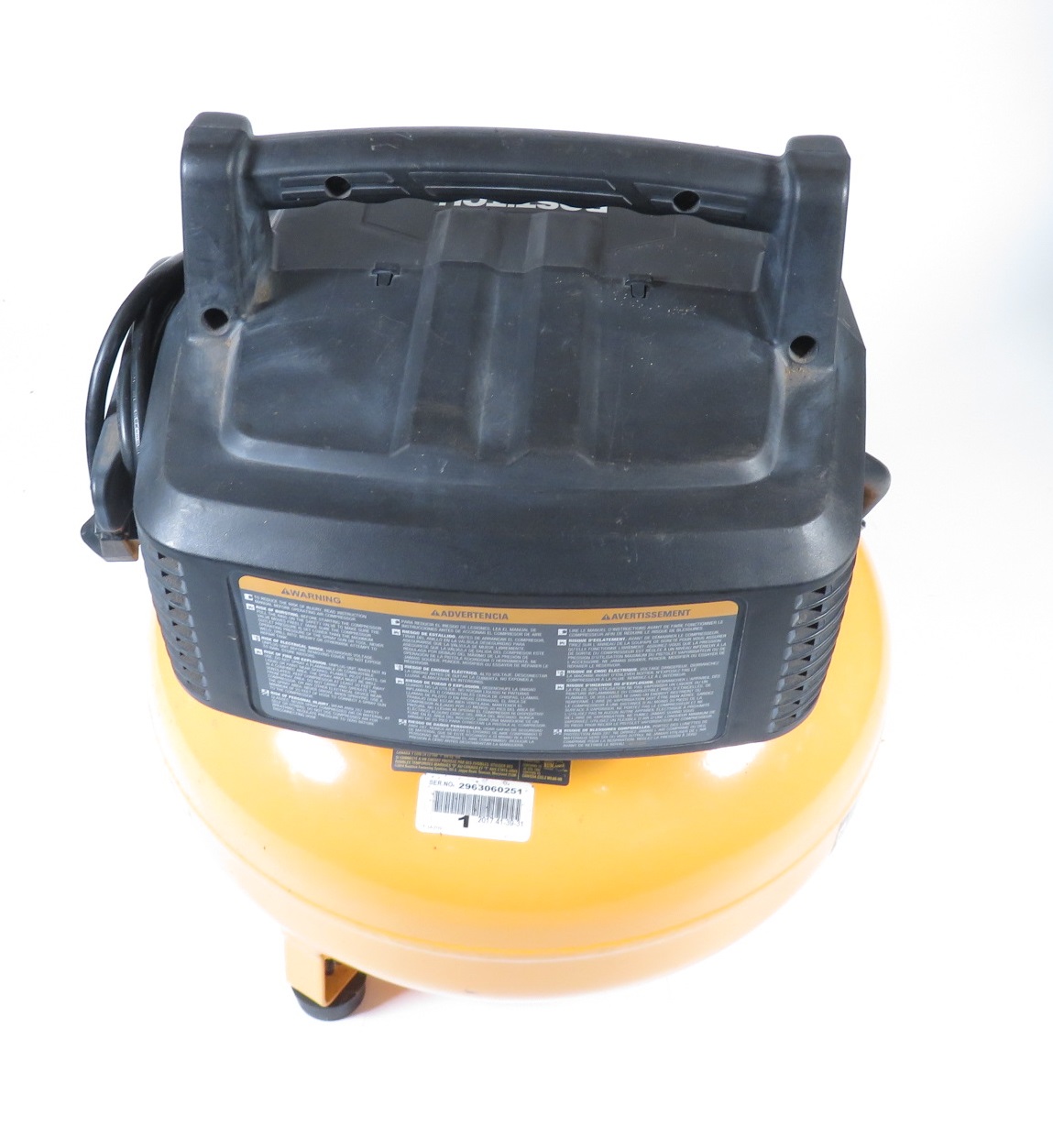 Bostitch pancake on sale air compressor