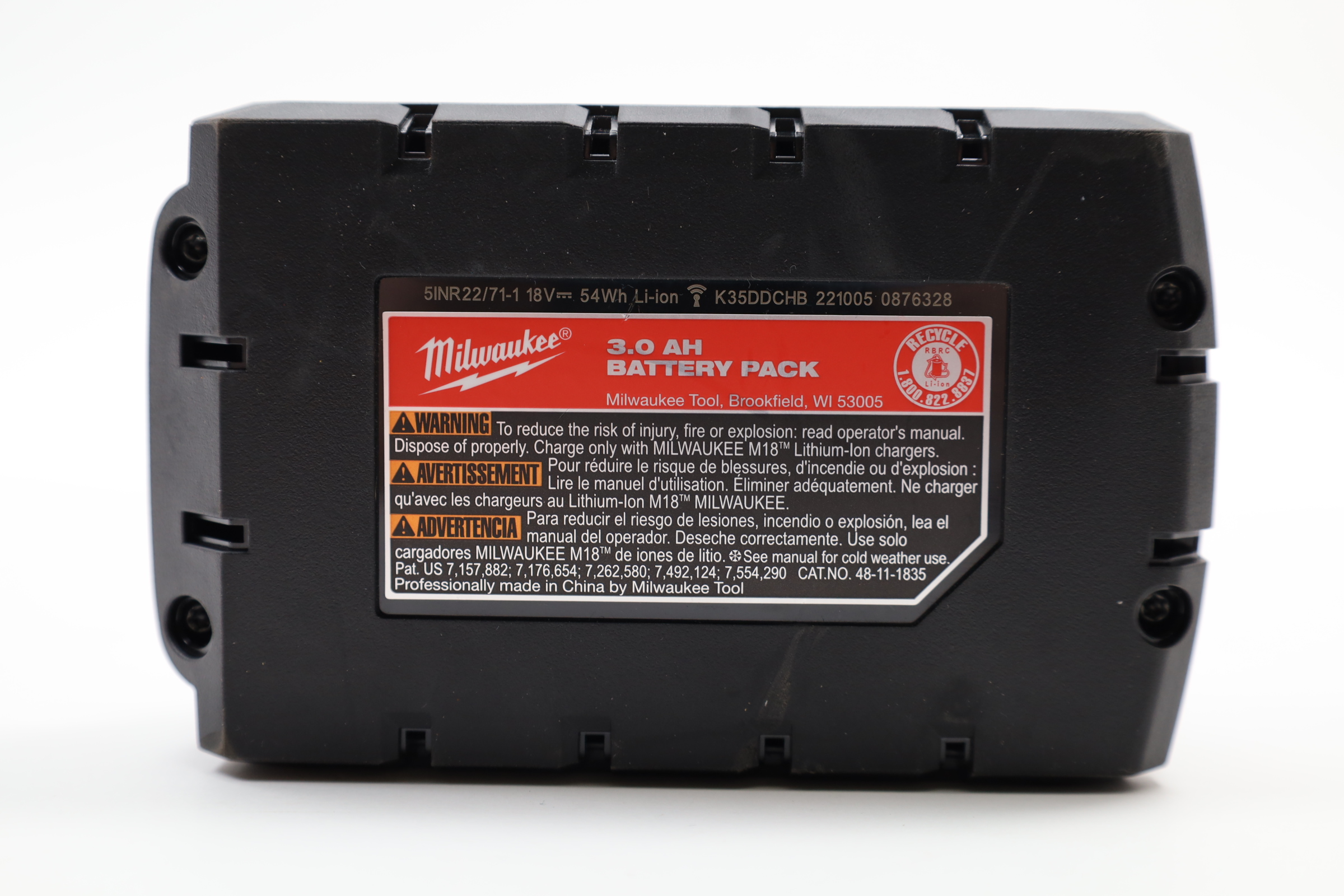 Milwaukee M18 18-Volt Lithium-Ion Dual Bay Rapid Battery Charger with 3.0Ah Battery Pack (2-Pack)