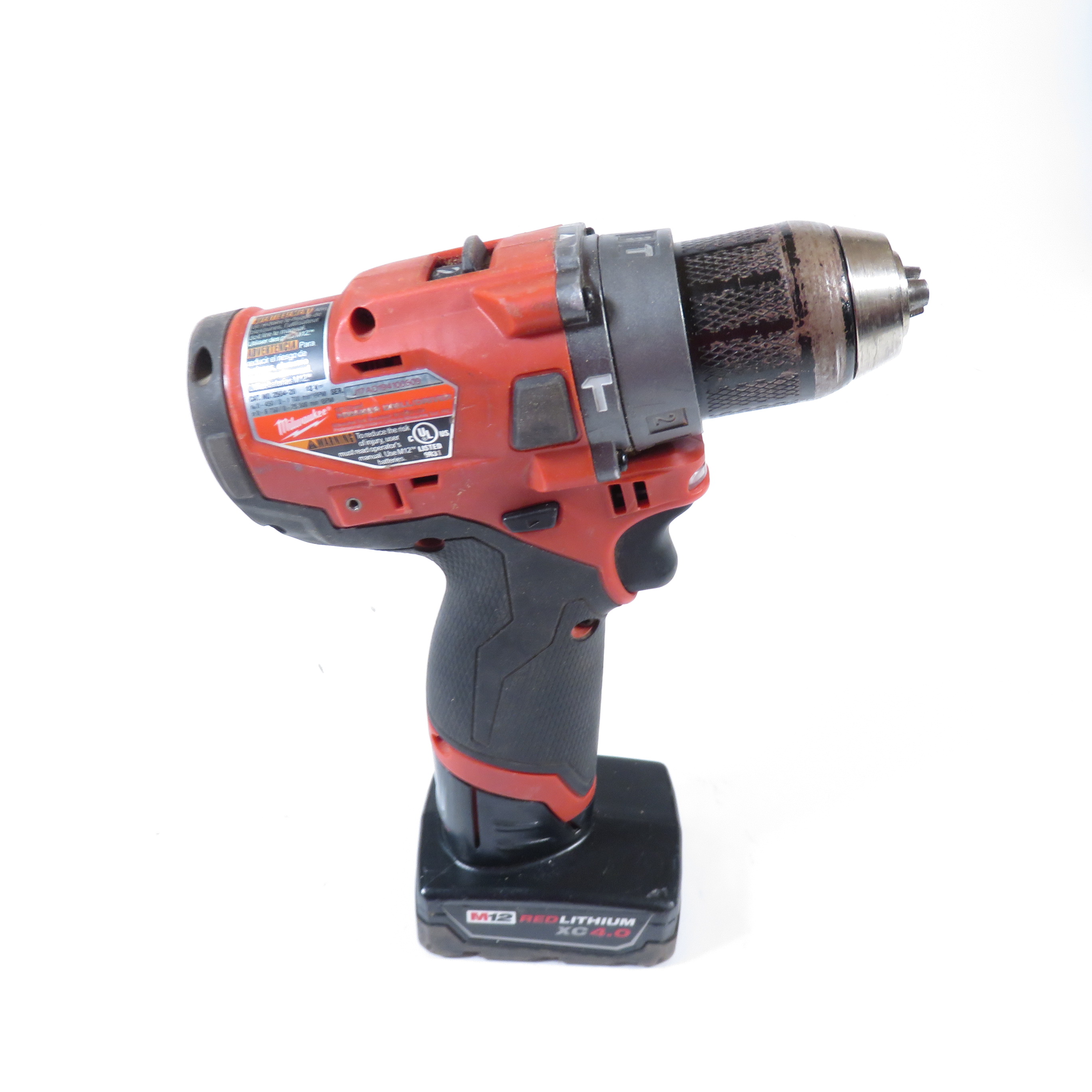  Milwaukee M12 FUEL 12V Lithium-Ion Brushless Cordless 1/2 in.  Drill Driver (Tool-Only) : Tools & Home Improvement