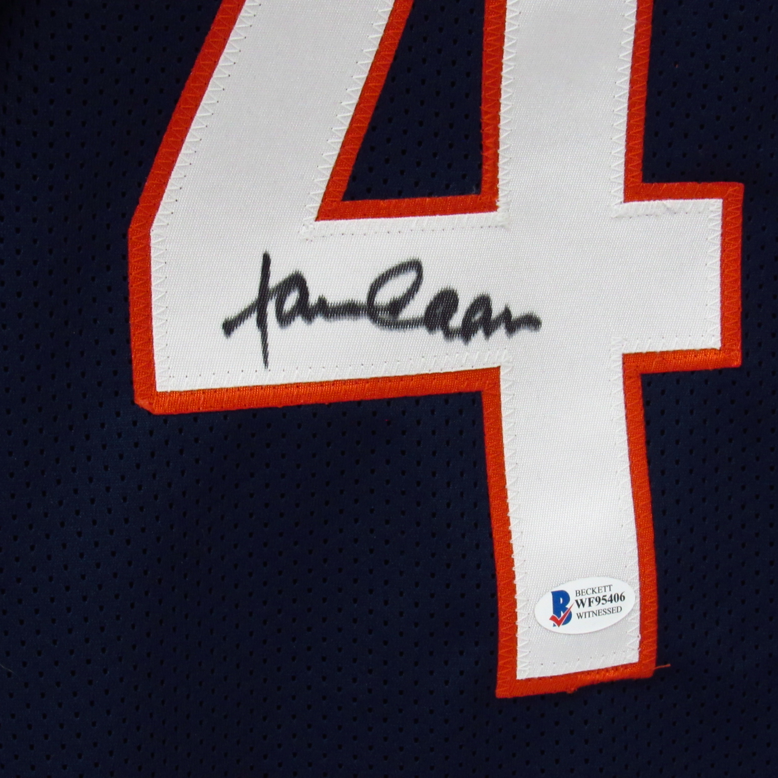 Brian Piccolo James Caan Brian's Song Chicago Bears Beckett Witnessed Jersey