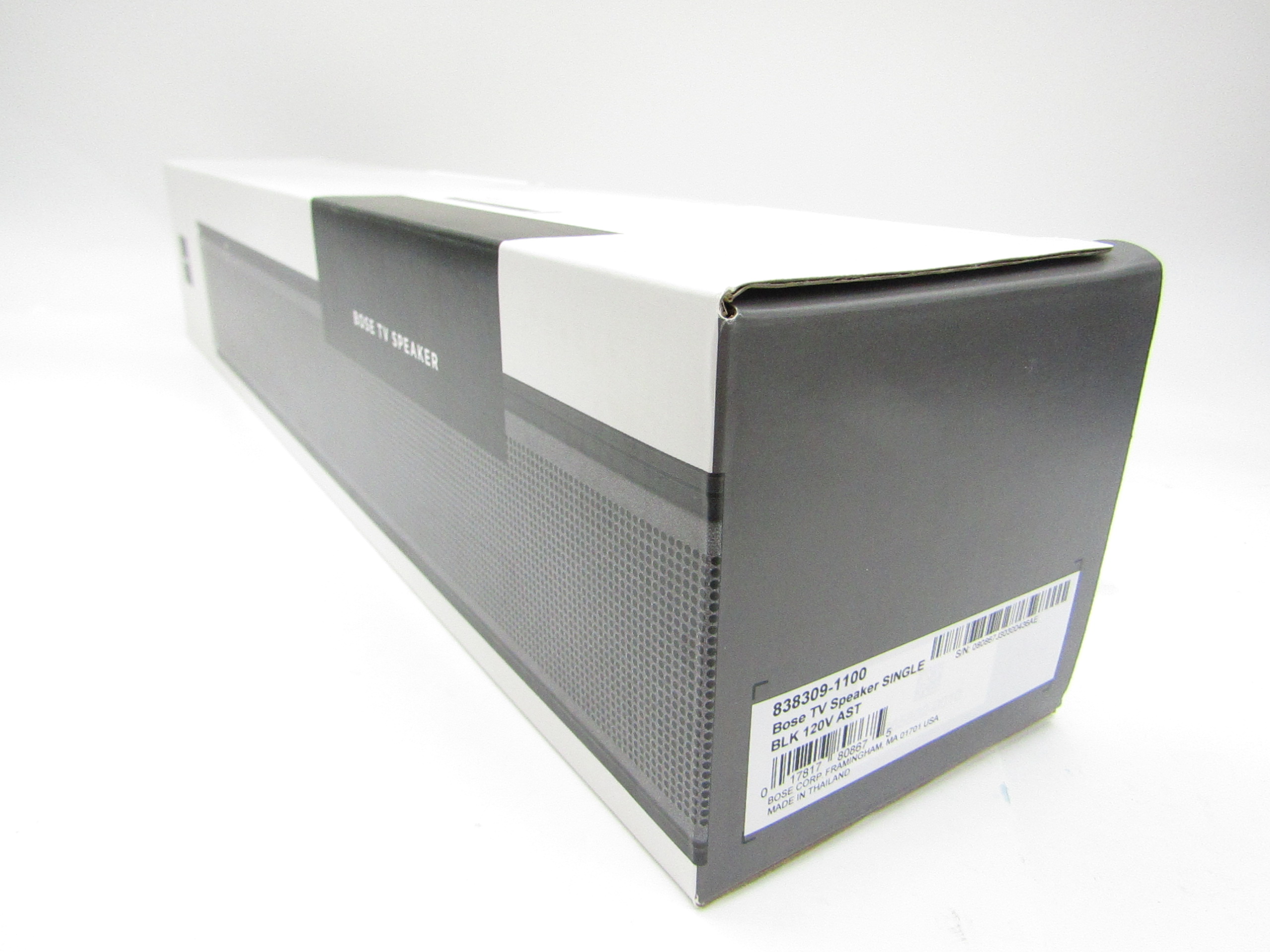 Bose TV Speaker Single BLK 2024 120V