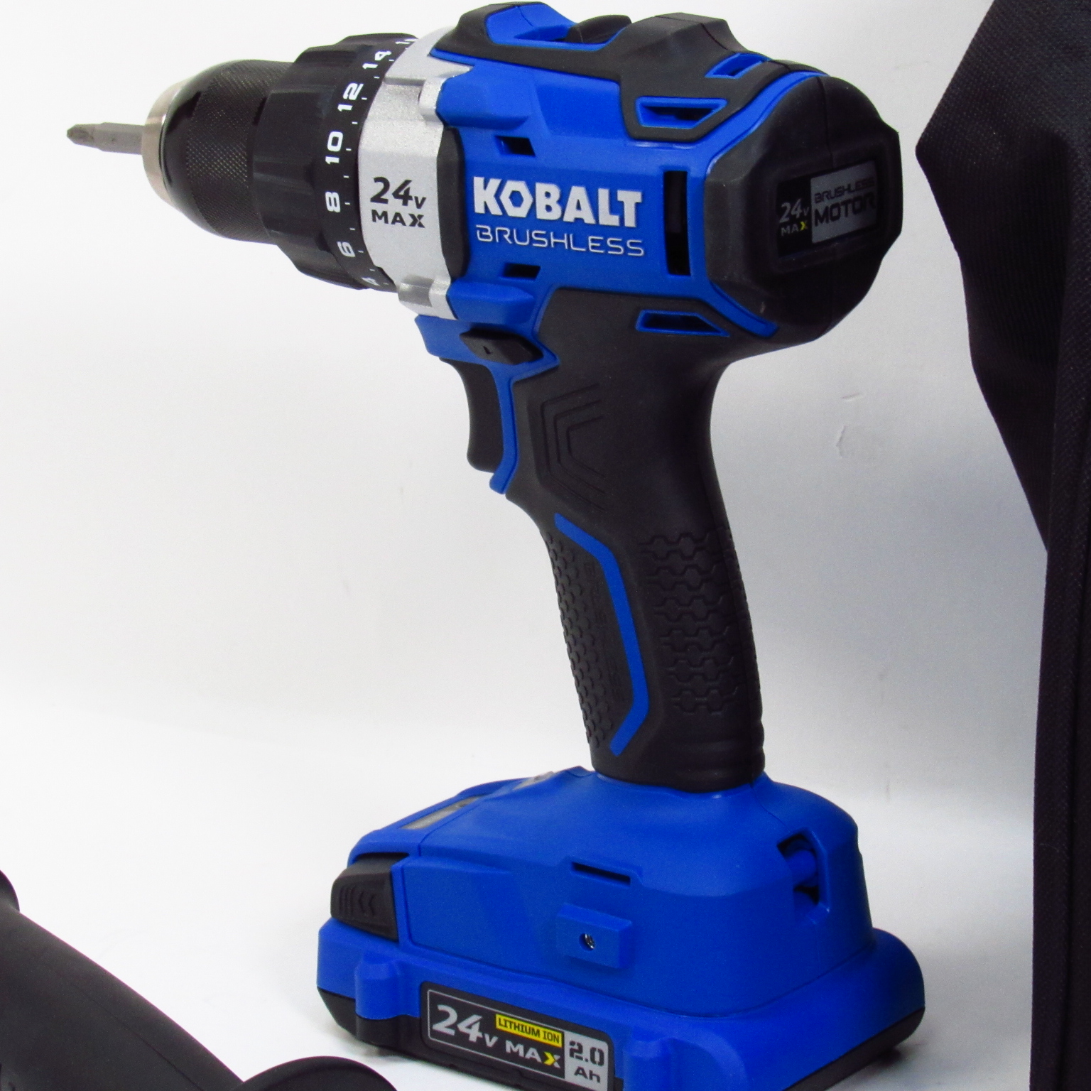 Kobalt 24v max brushless drill online set