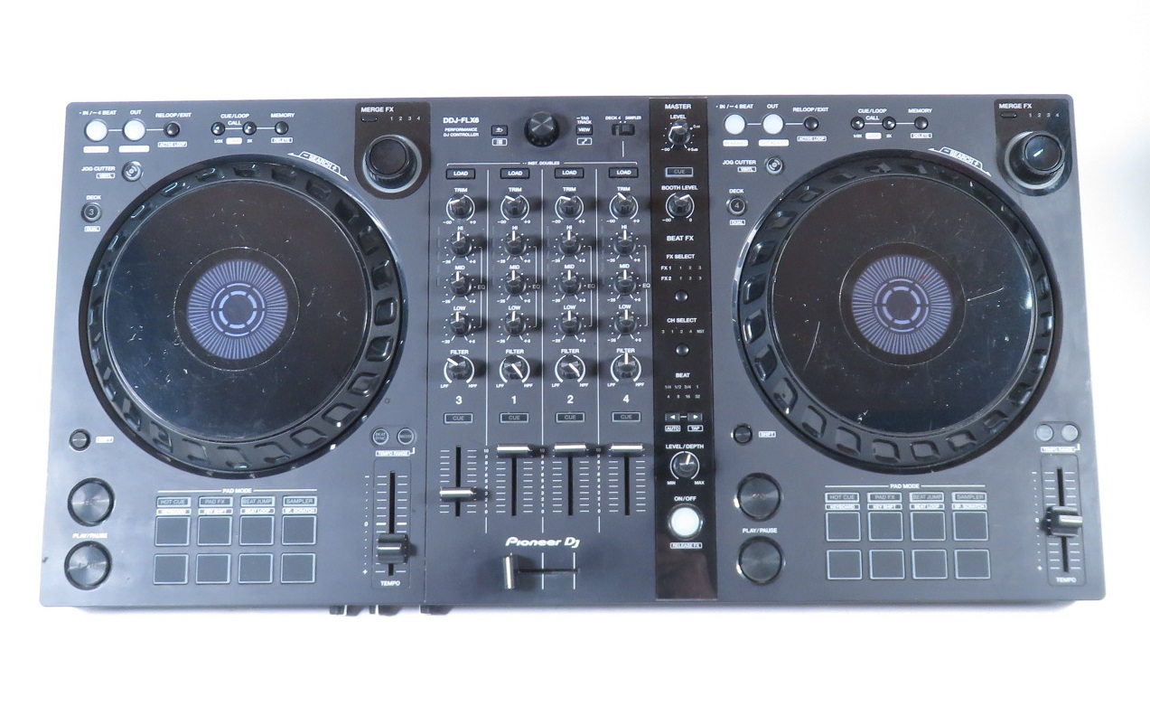 Pioneer DJ DDJ-FLX6 Professional 4-Deck Rekordbox and Serato