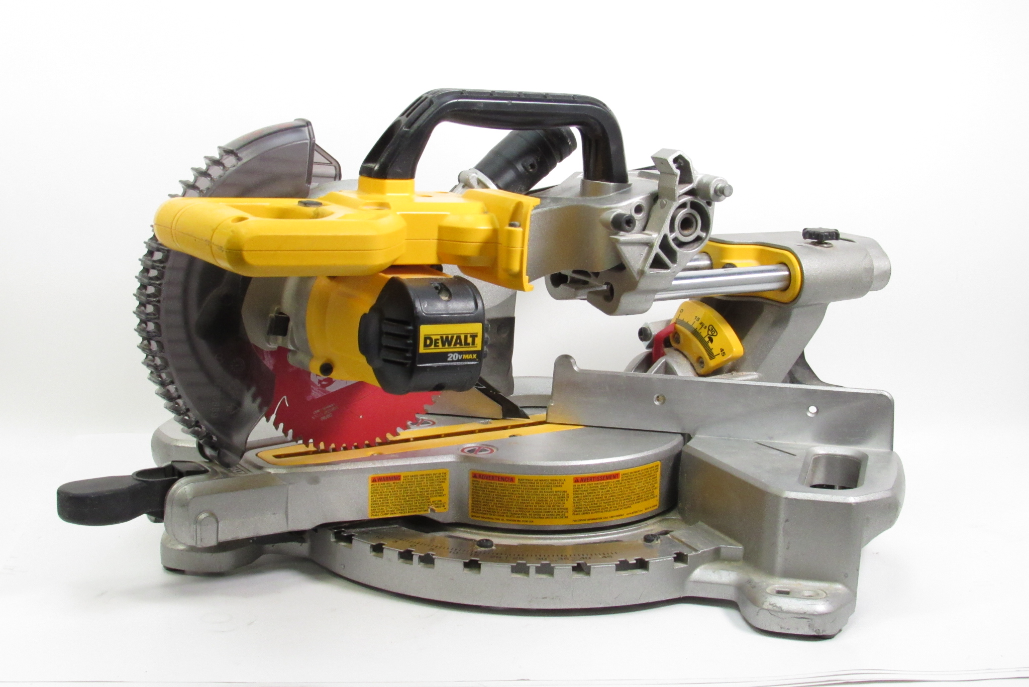 DeWalt DCS361 20V Li ion 7 1 4 Sliding Compound Miter Saw