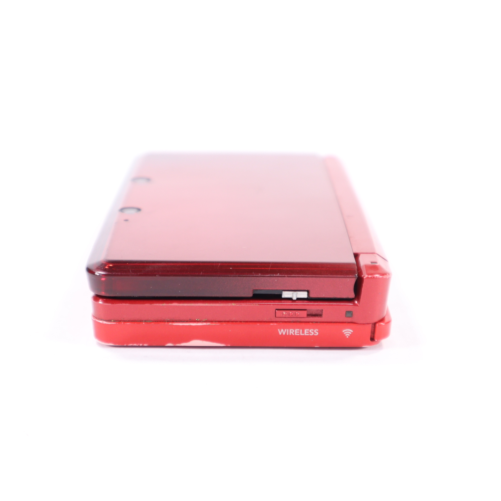 Nintendo 3DS flame red store console ctr-001