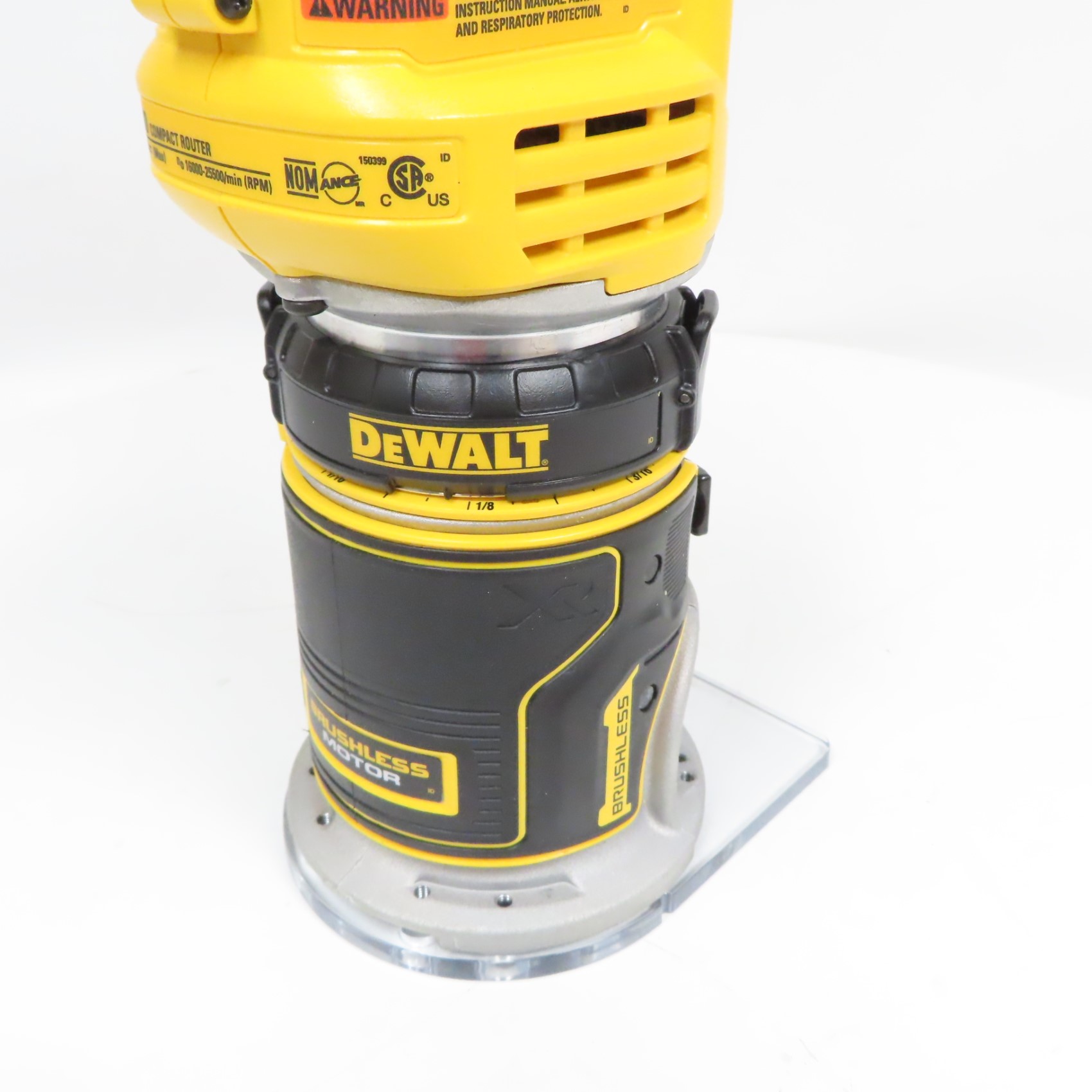 Dewalt cordless router discount dcw600b