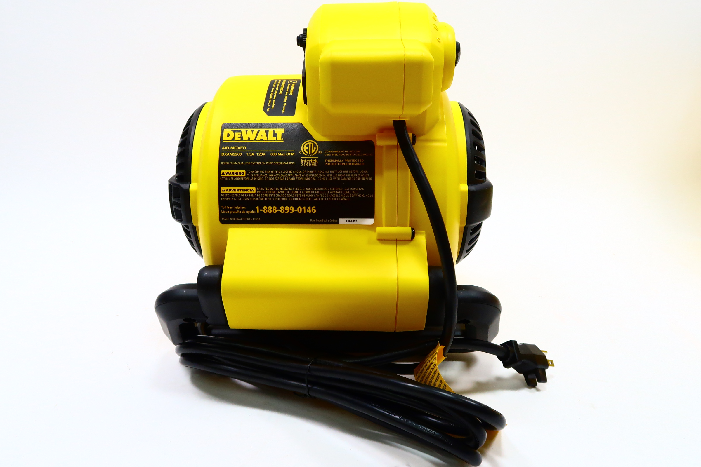 DeWalt 600 CFM Air Mover