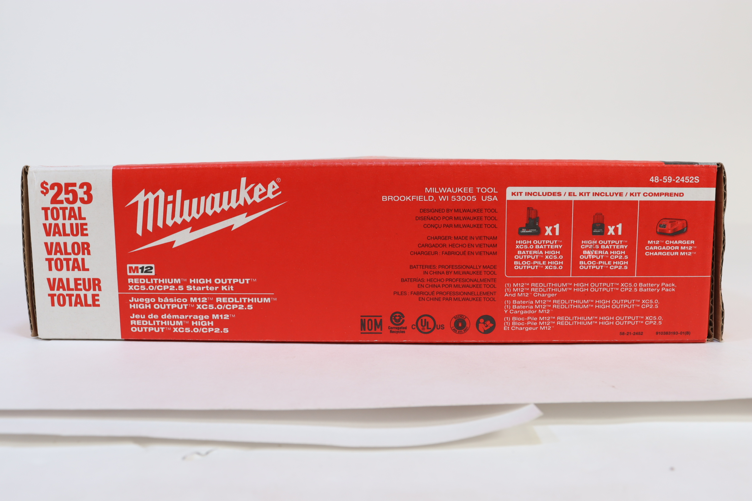 Milwaukee 48-59-2452S Battery Charger (Nonautomobile)