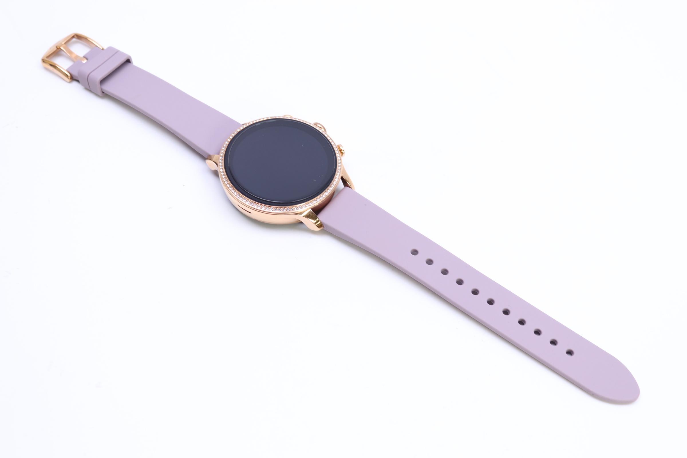  Fossil Women's Gen 6 42mm Stainless Steel and Silicone  Touchscreen Smart Watch, Color: Rose Gold, Purple (Model: FTW6080V) :  Clothing, Shoes & Jewelry