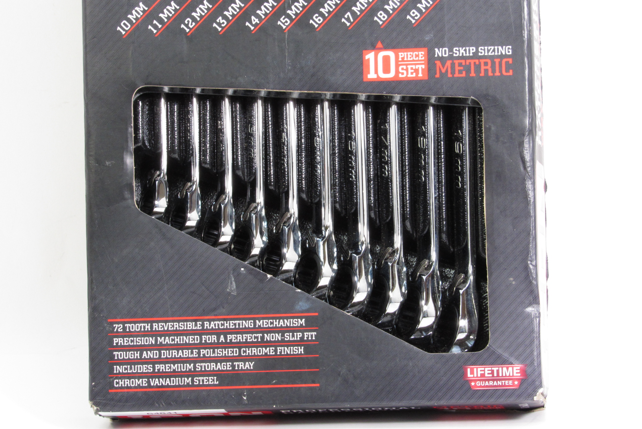 ICON WRAM-10 newest Metric 10pc Pro Ratcheting 10mm-19mm Anti-Slip Wrench Set - NEW