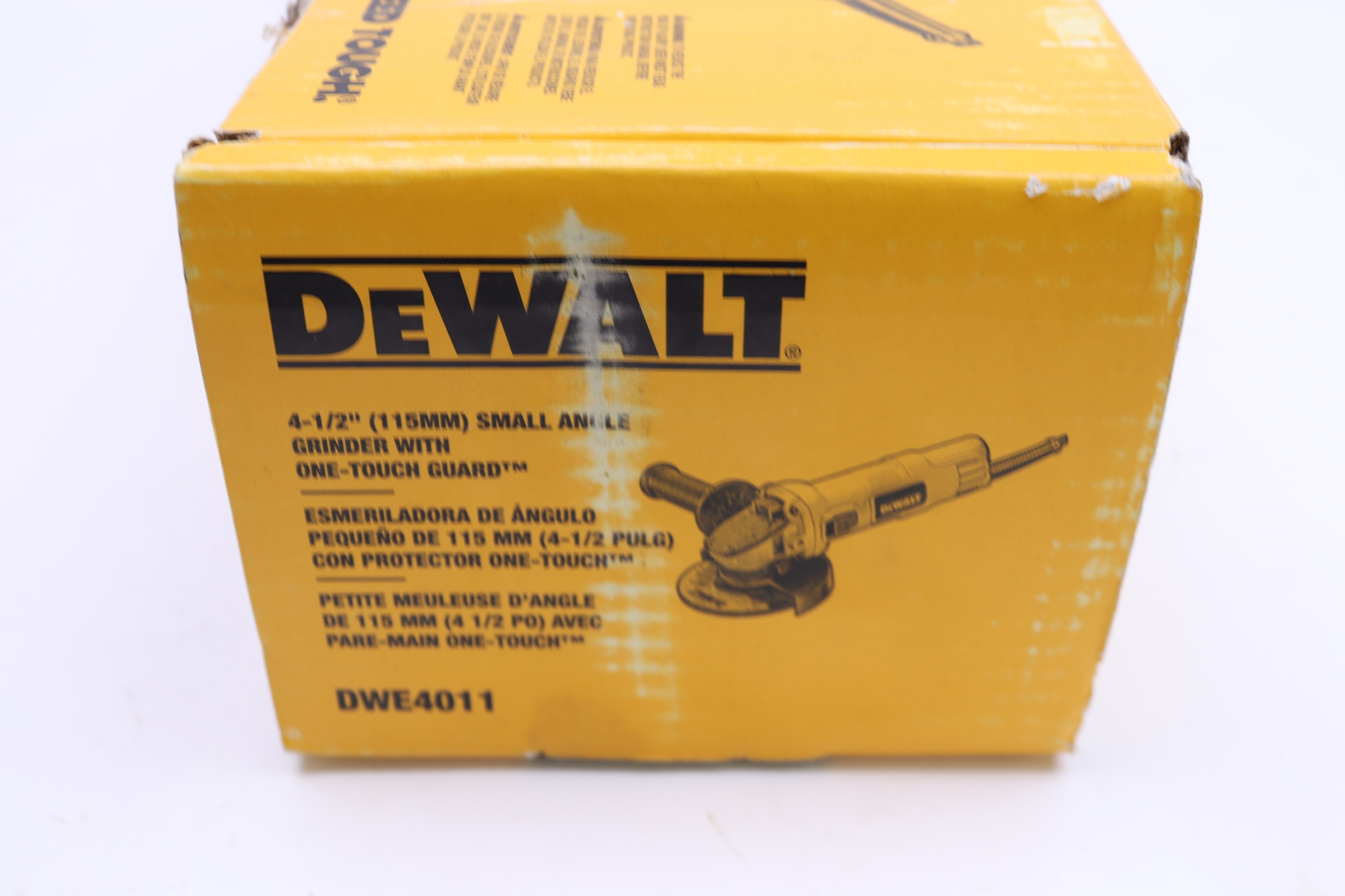 DEWALT 4-1/2 Small Angle Grinder With One-Touch Guard DWE4011