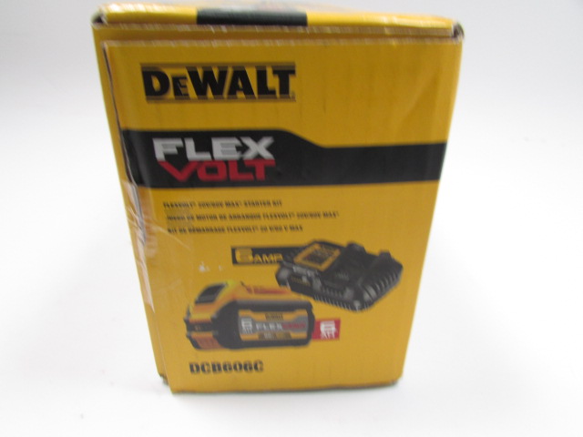 DeWalt DCB606C Flexvolt 20 60V 6.0Ah Battery Pack Charger