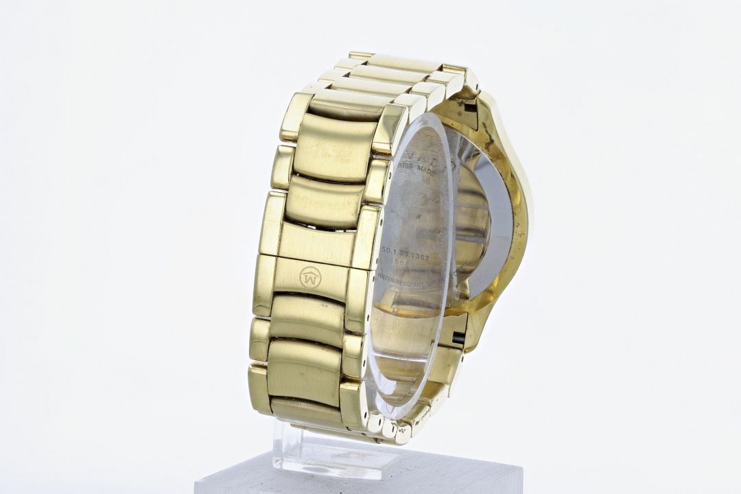 Movado masino online gold