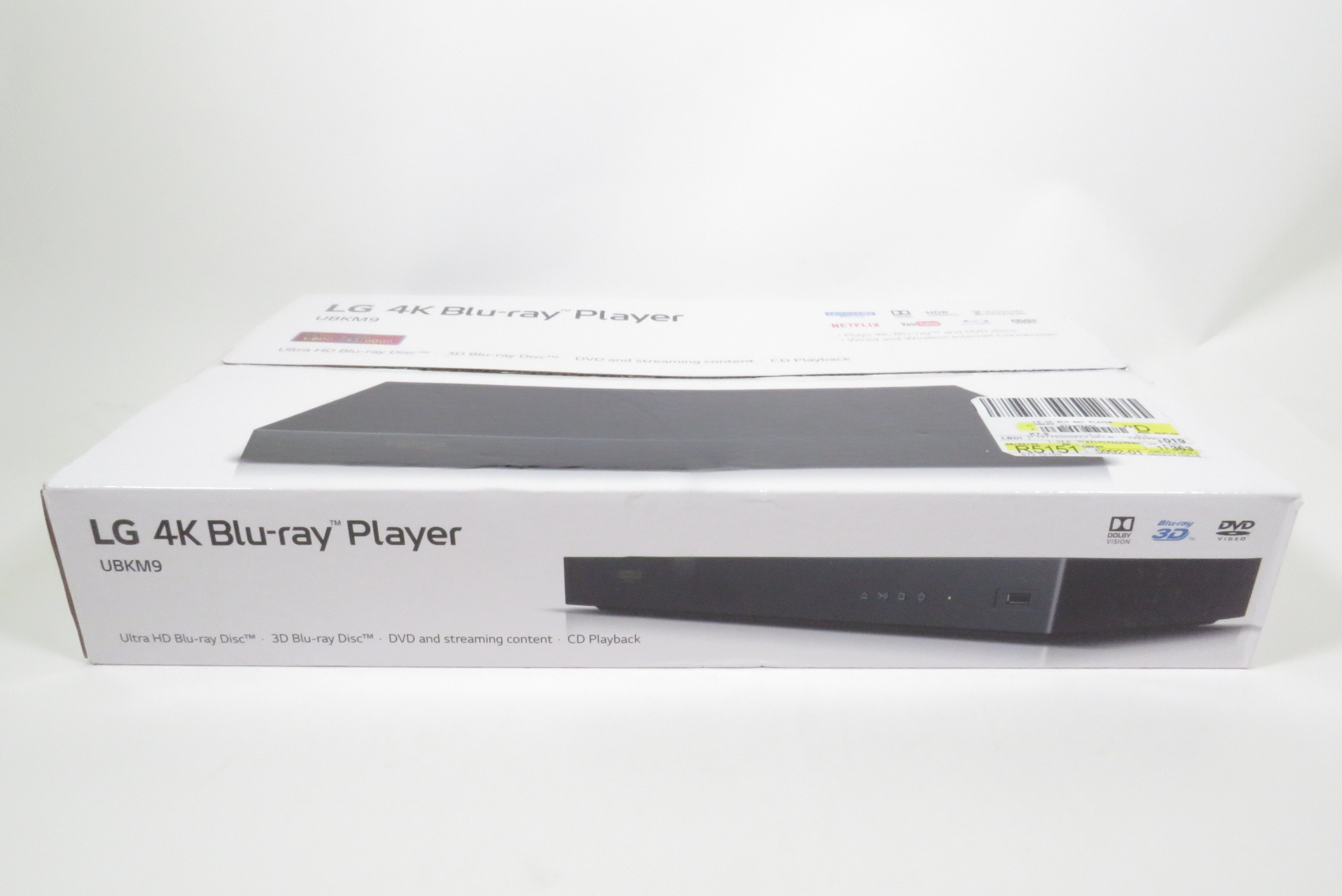 LG UBKM9 4K Ultra-HD Blu-ray Disc Player