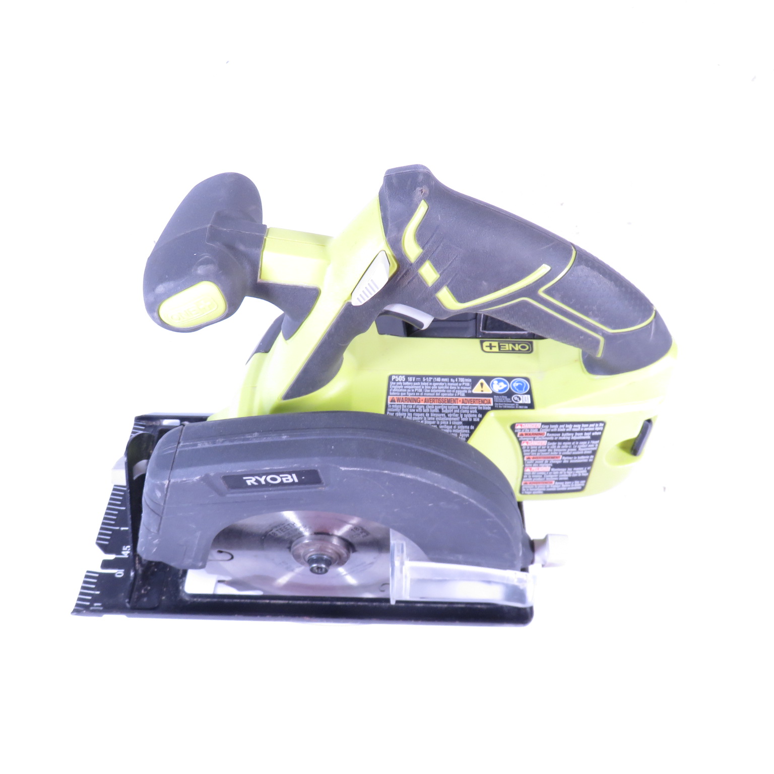 Ryobi p505 circular saw hot sale