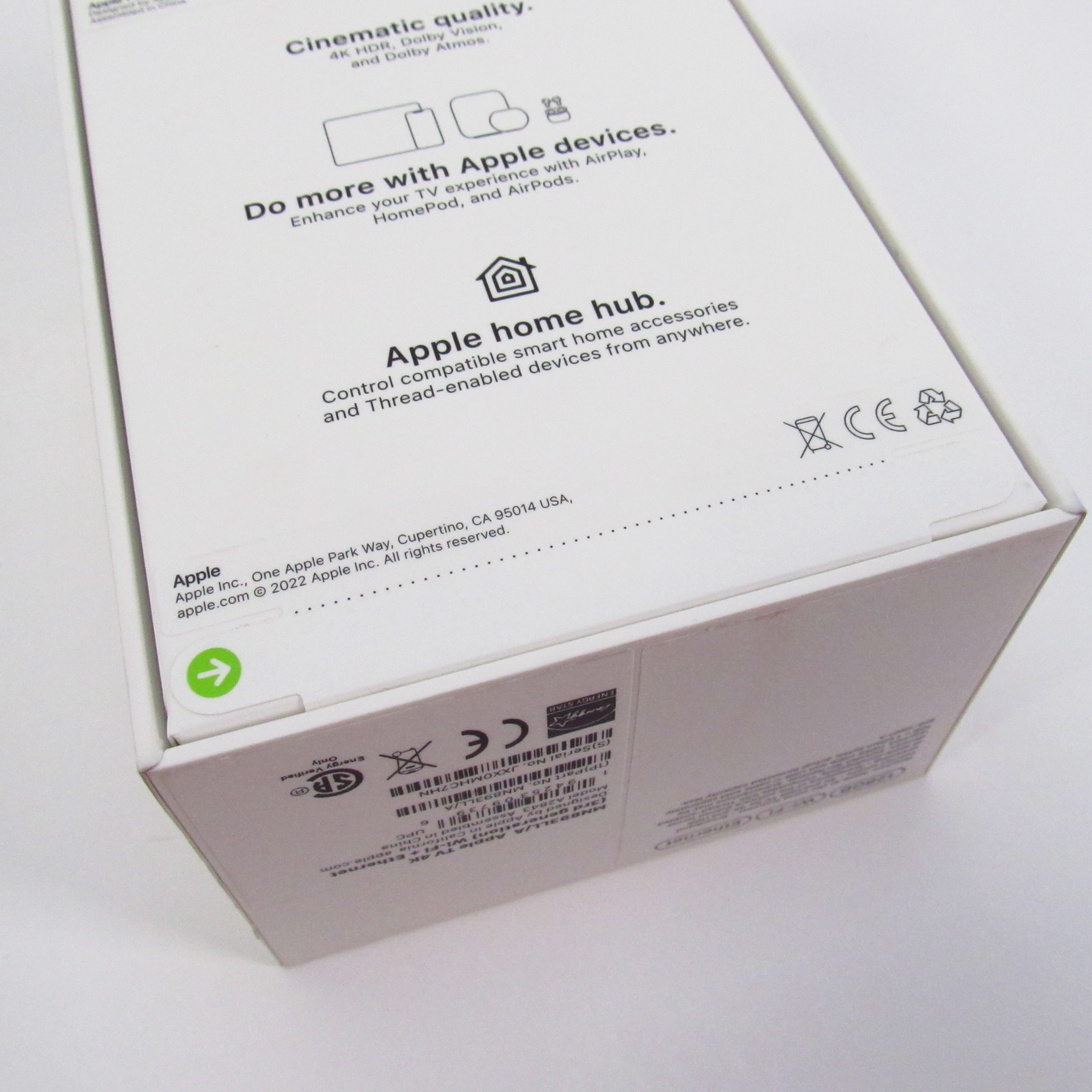 Apple TV 4K 128GB (3rd generation) - Wi-Fi + Ethernet
