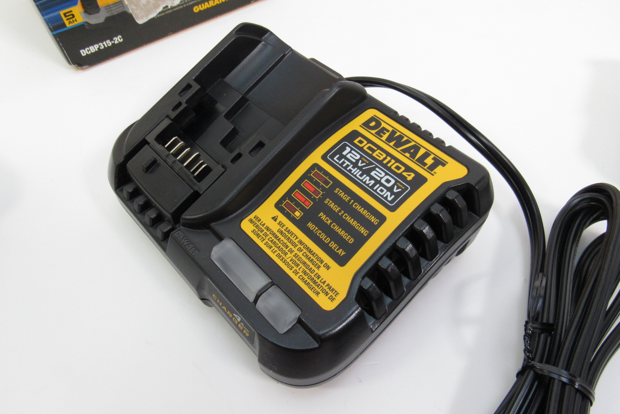 DeWalt DCBP315 2C Powerstack 20V Battery 5Ah 1.7Ah 2 Pack