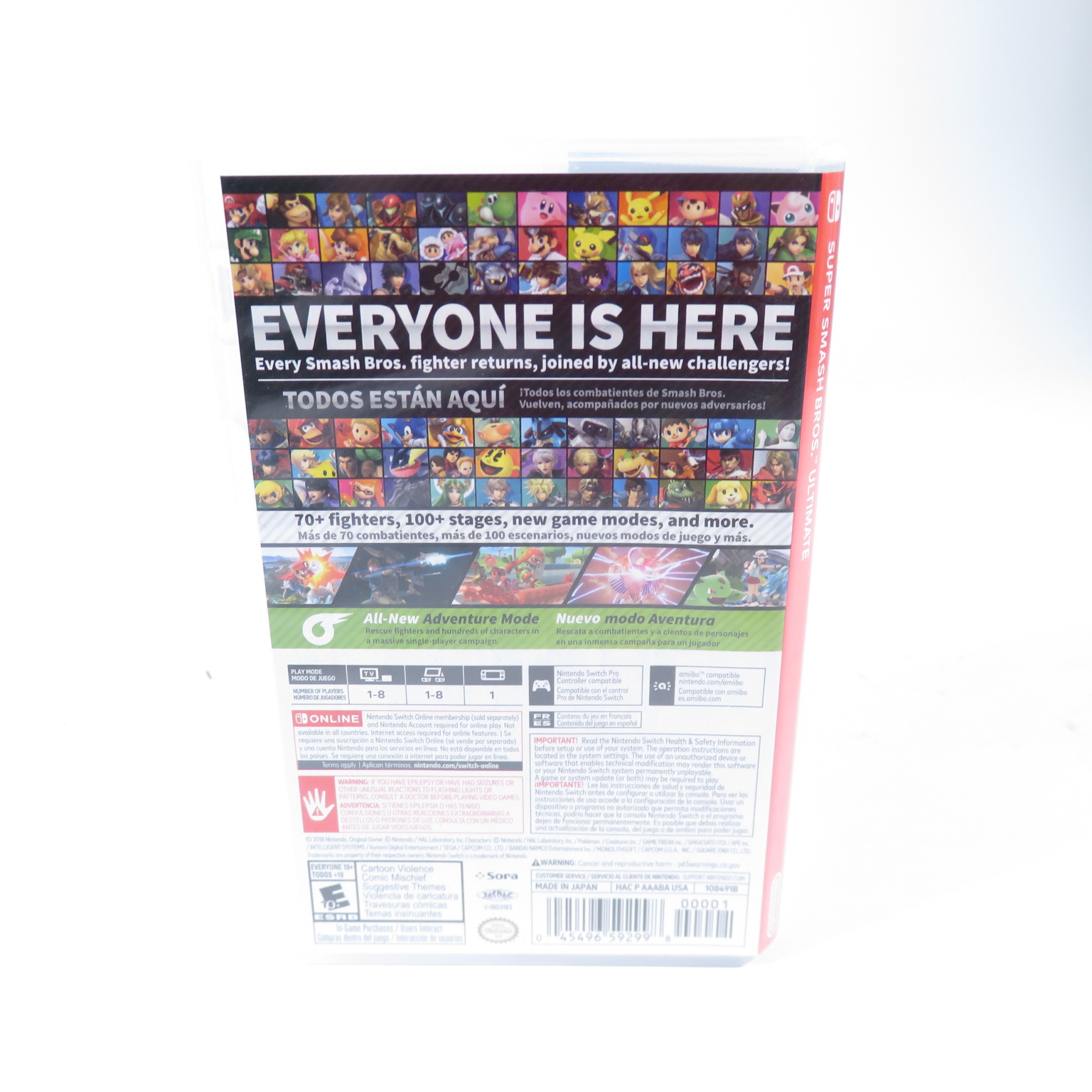 Nintendo Switch Super Smash Bros Ultimate Multicolor