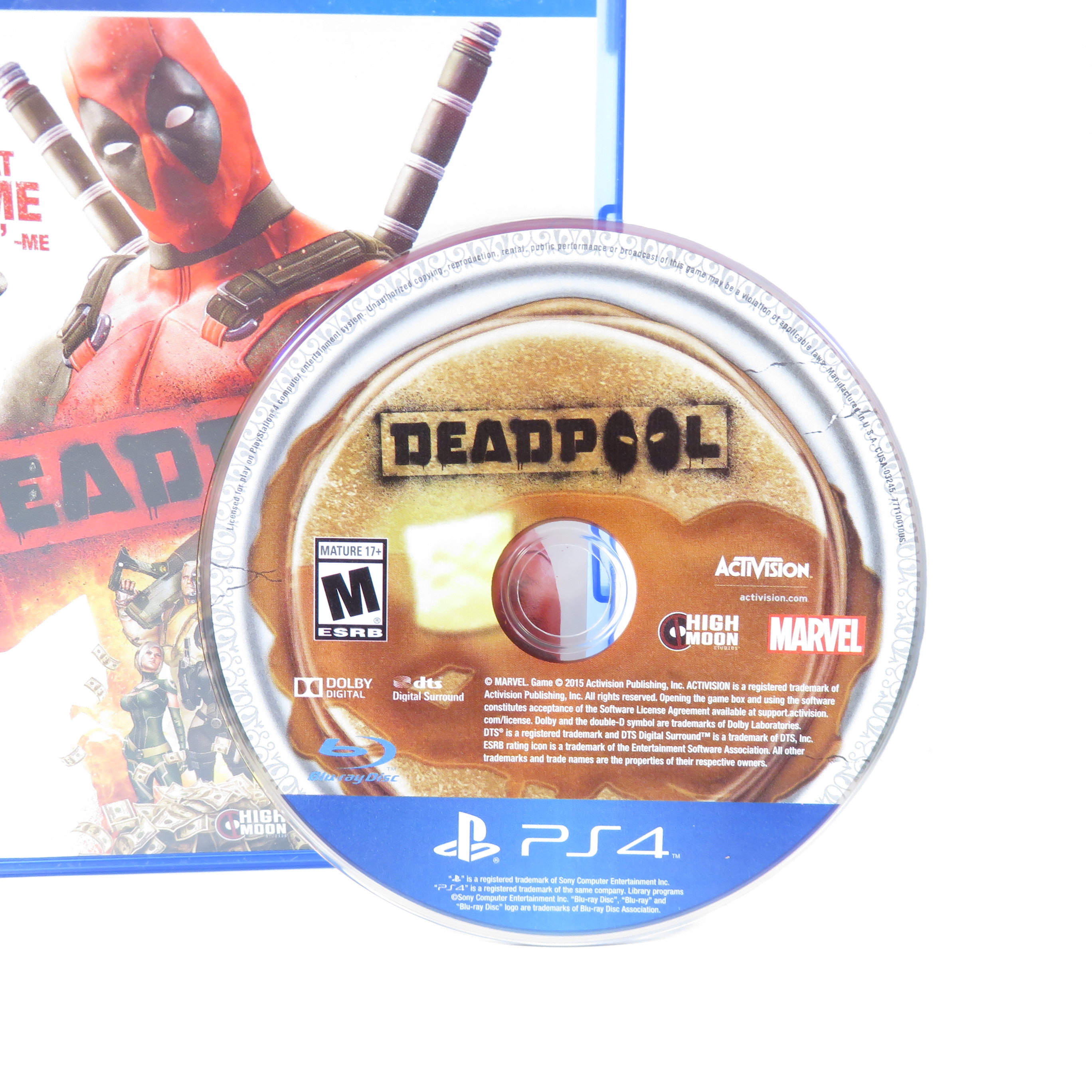 Deadpool Video Game for the Sony PlayStation 4