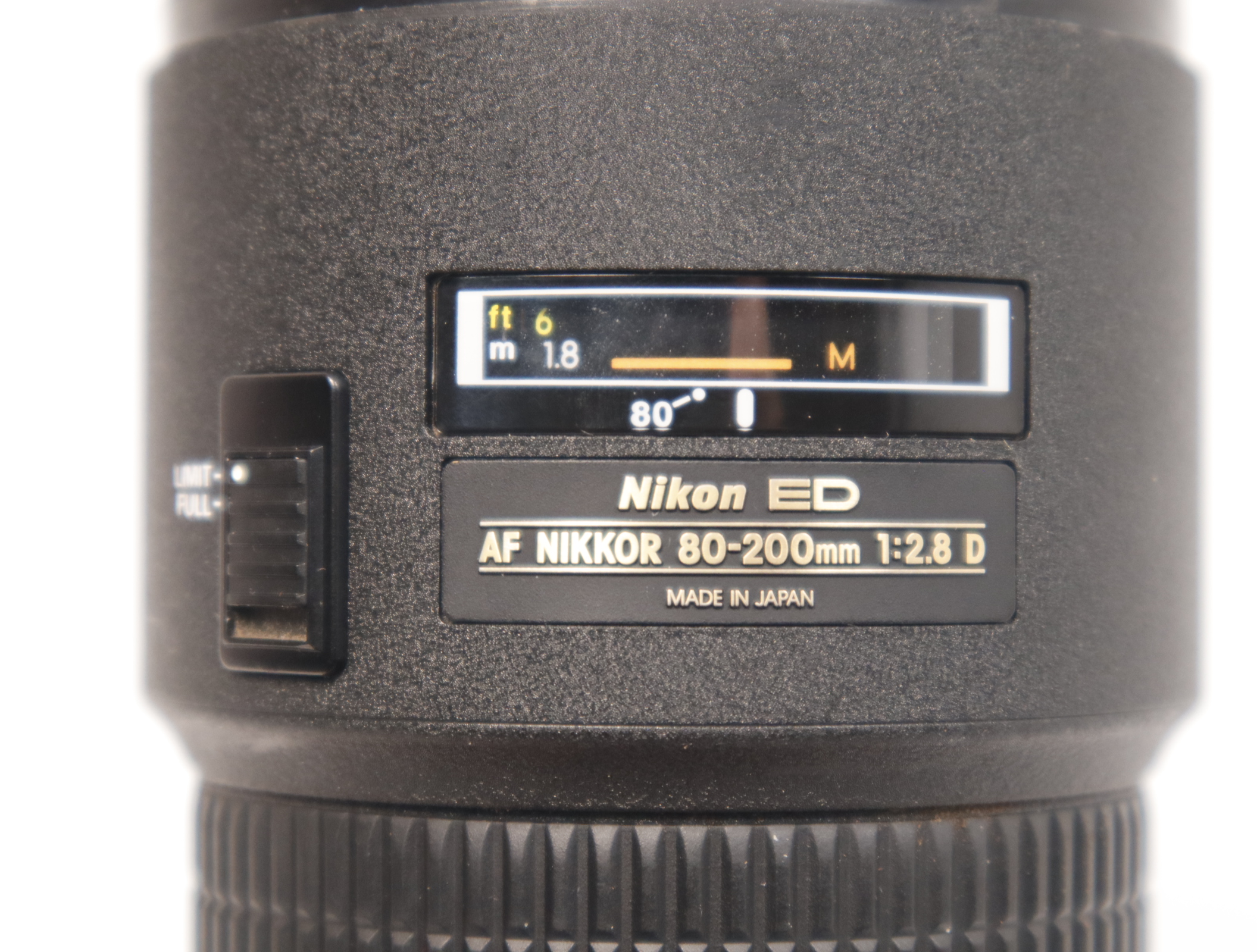 Nikon ED AF Nikkor ED 80-200mm 1:2.8D Zoom Lens