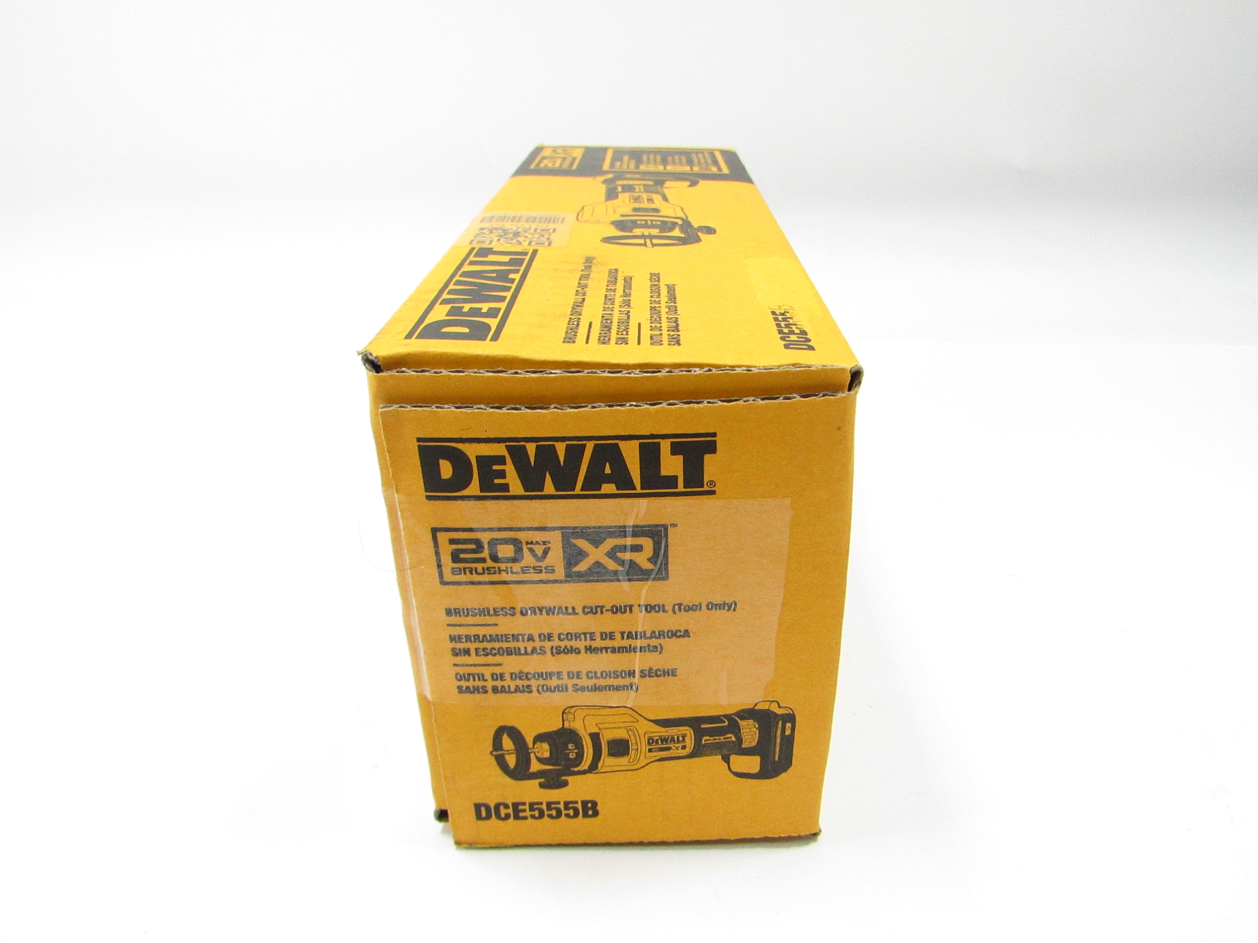 Outil de découpe pour cloison sèche DEWALT 20 V DCE555B MAX XR