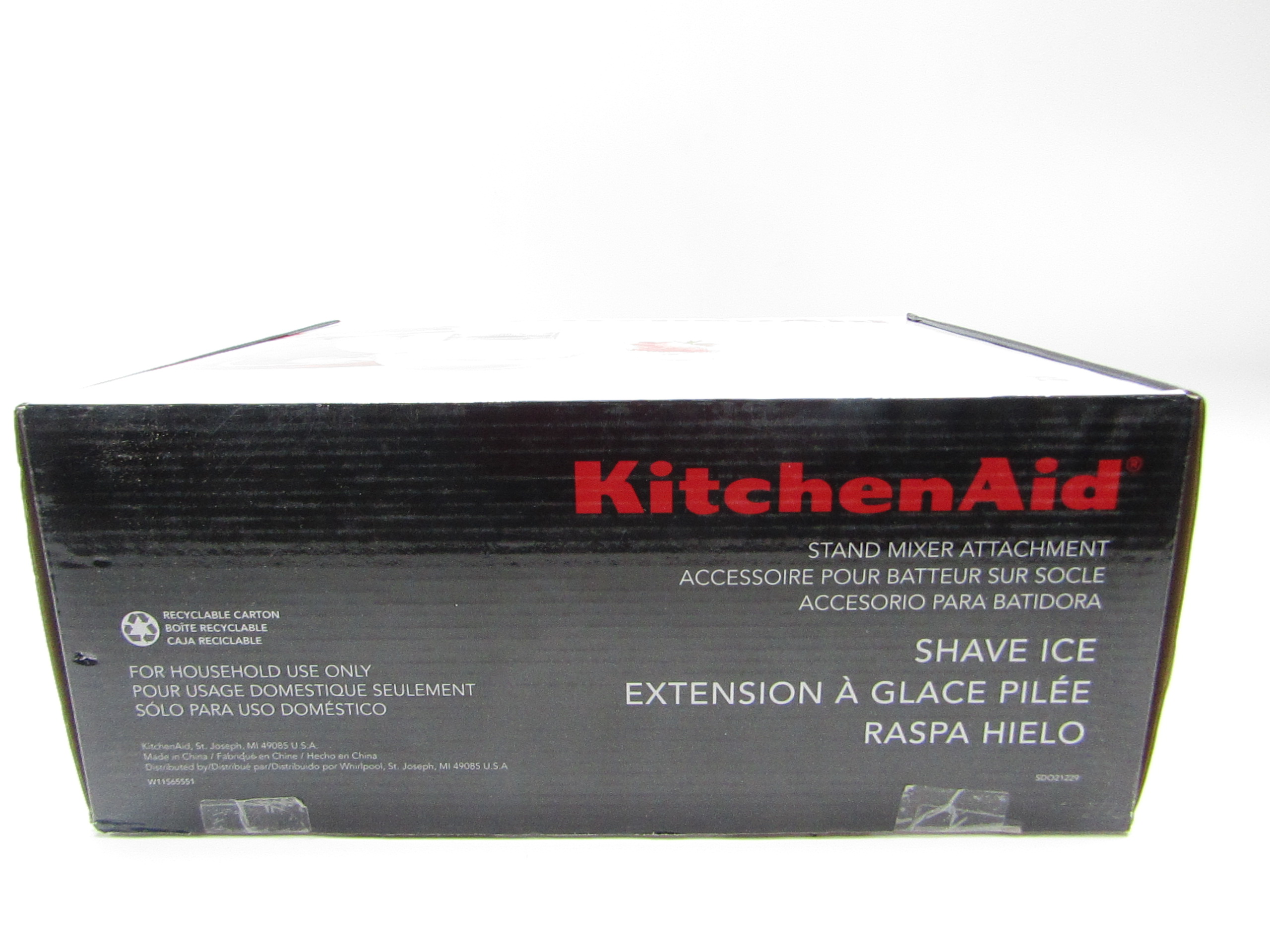  KitchenAid Shave Ice Attachment, KSMSIA, White, 4