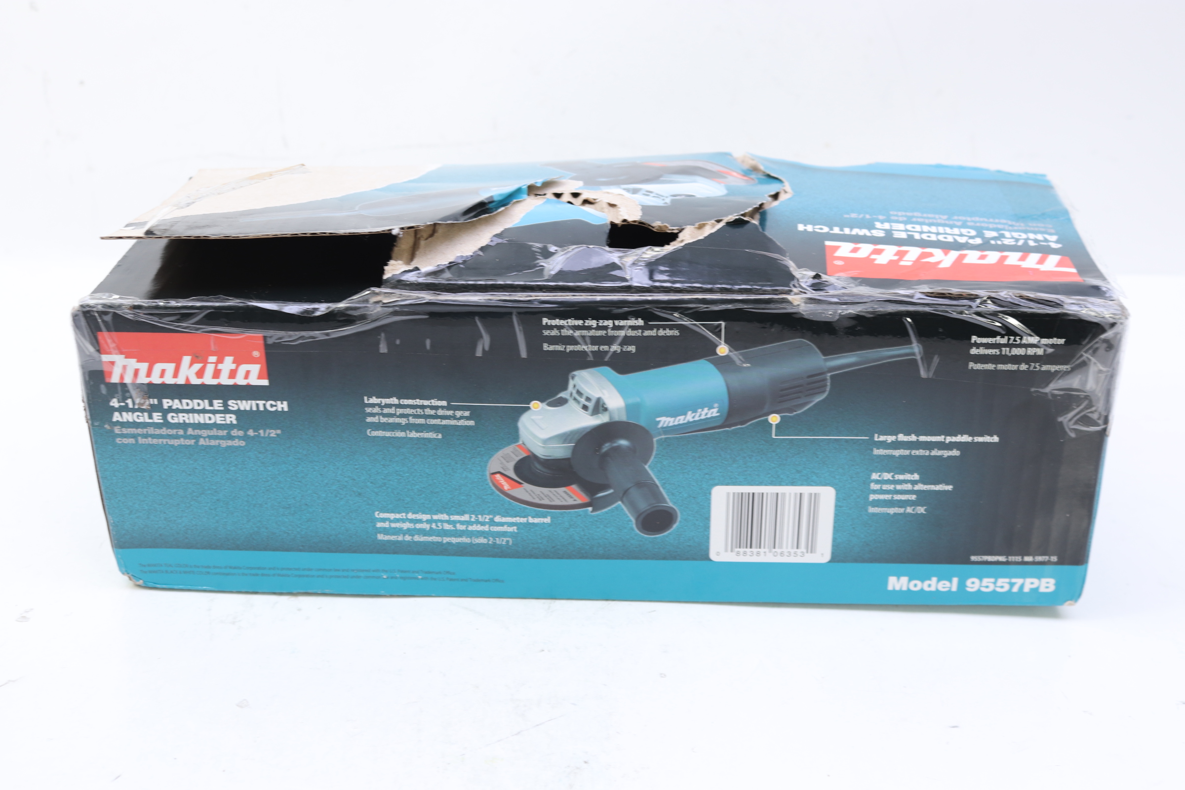 Makita 9557PB 4-1/2 Angle Grinder