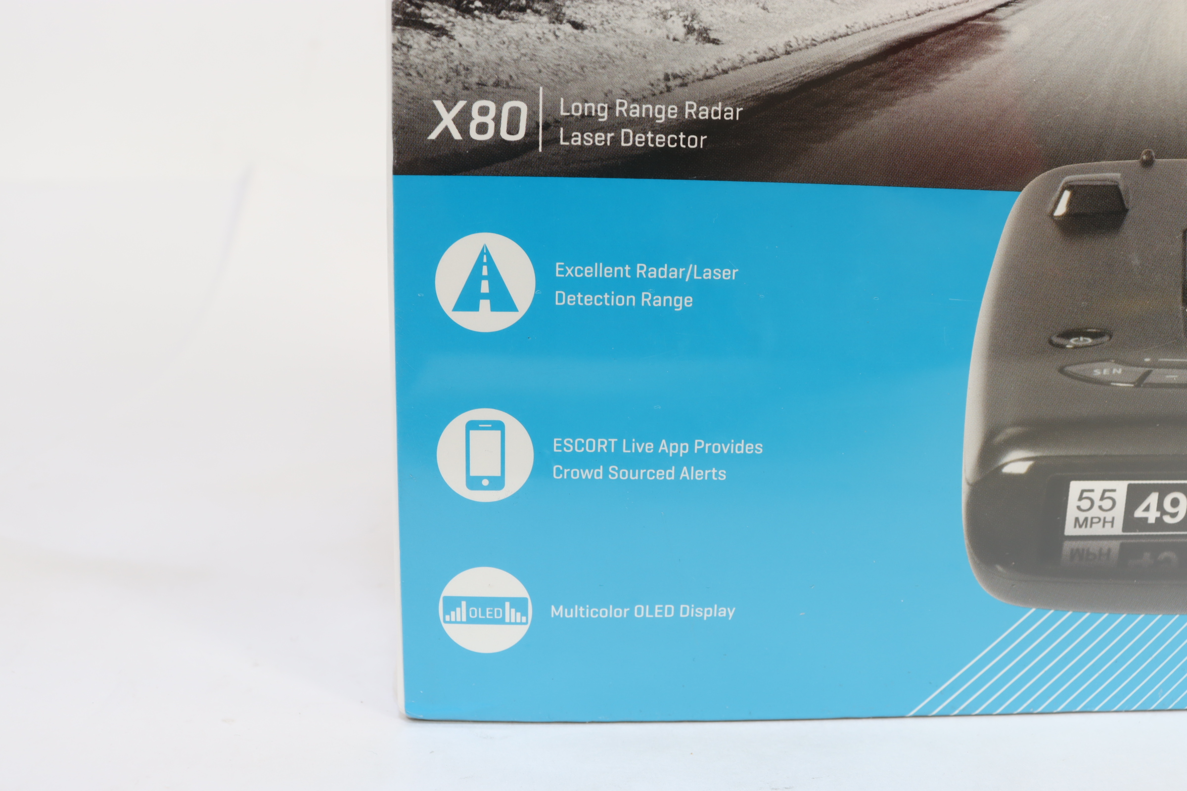 Escort X80 laser Radar Detector