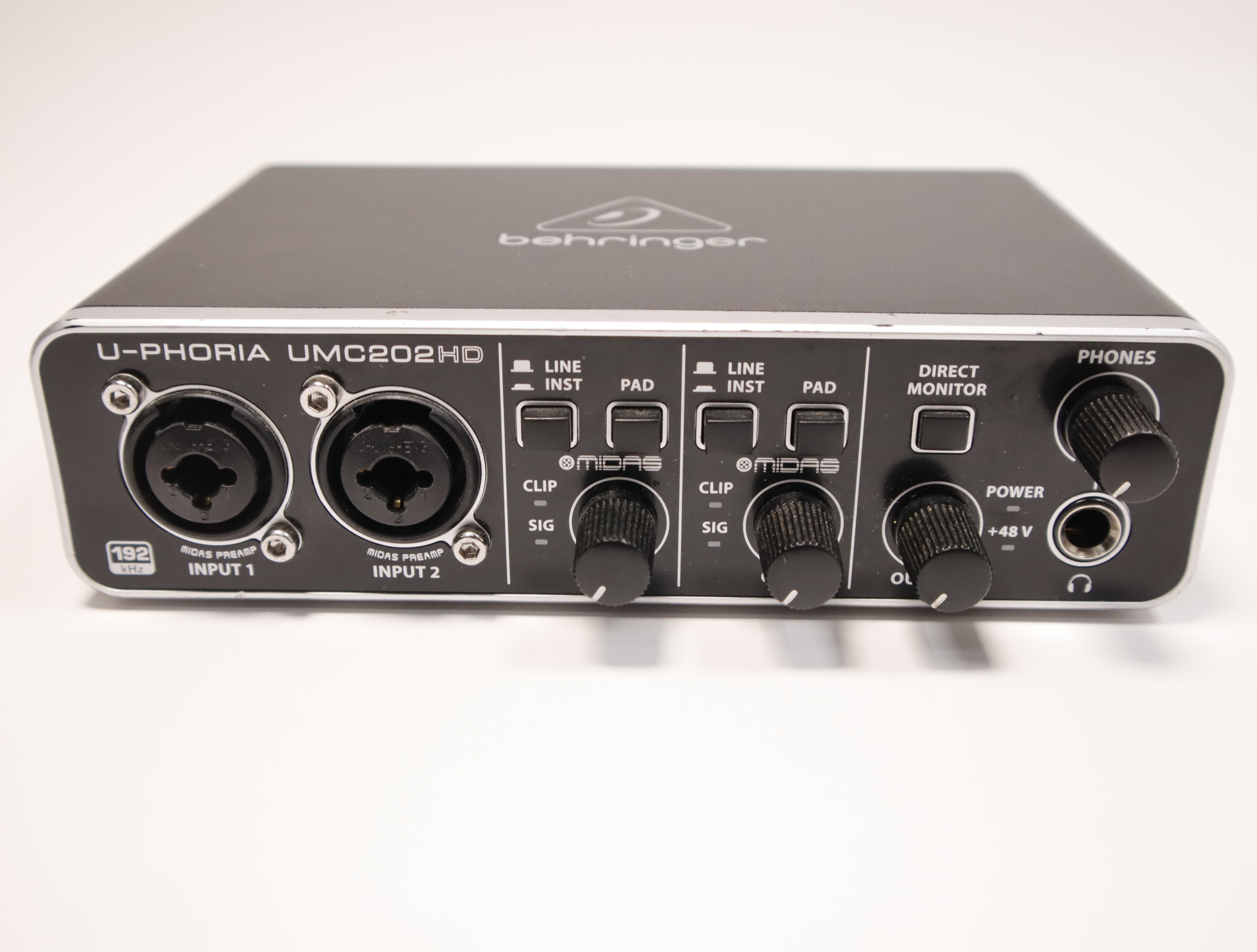 Behringer UMC202HD U-Phoria 2x2 USB Audio Interface