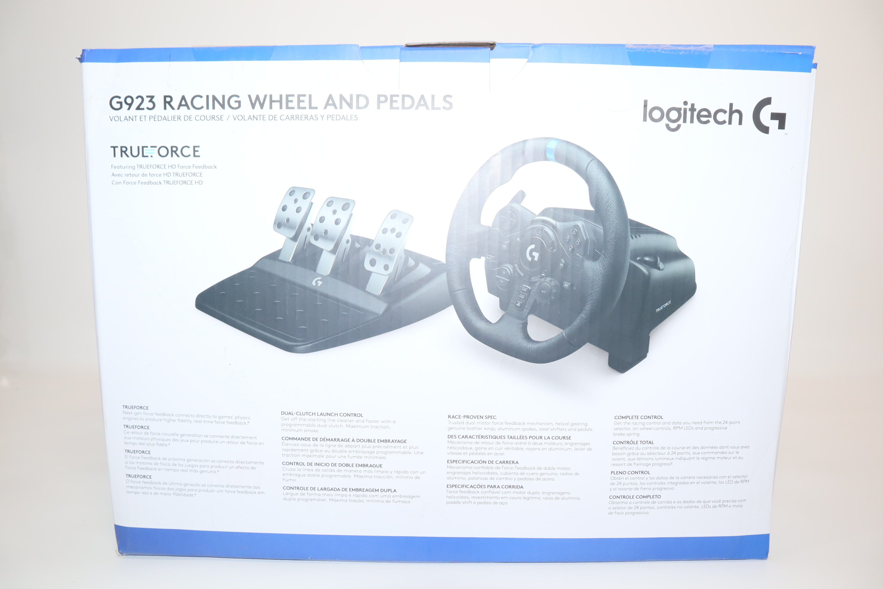 Logitech  Logitech G923 Racing Wheel and Pedals PS5 PS4 & PC