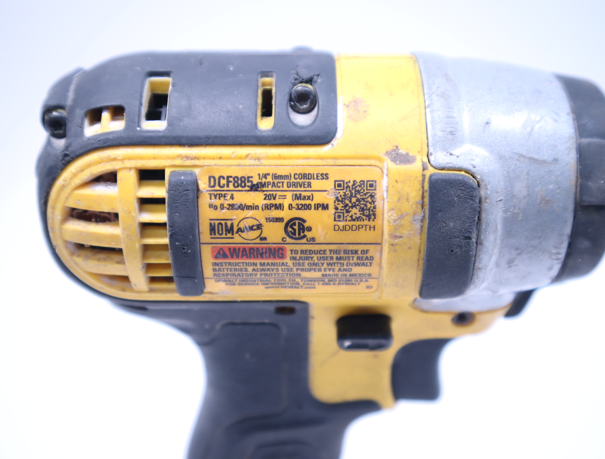 Dewalt dcf885 tool online only