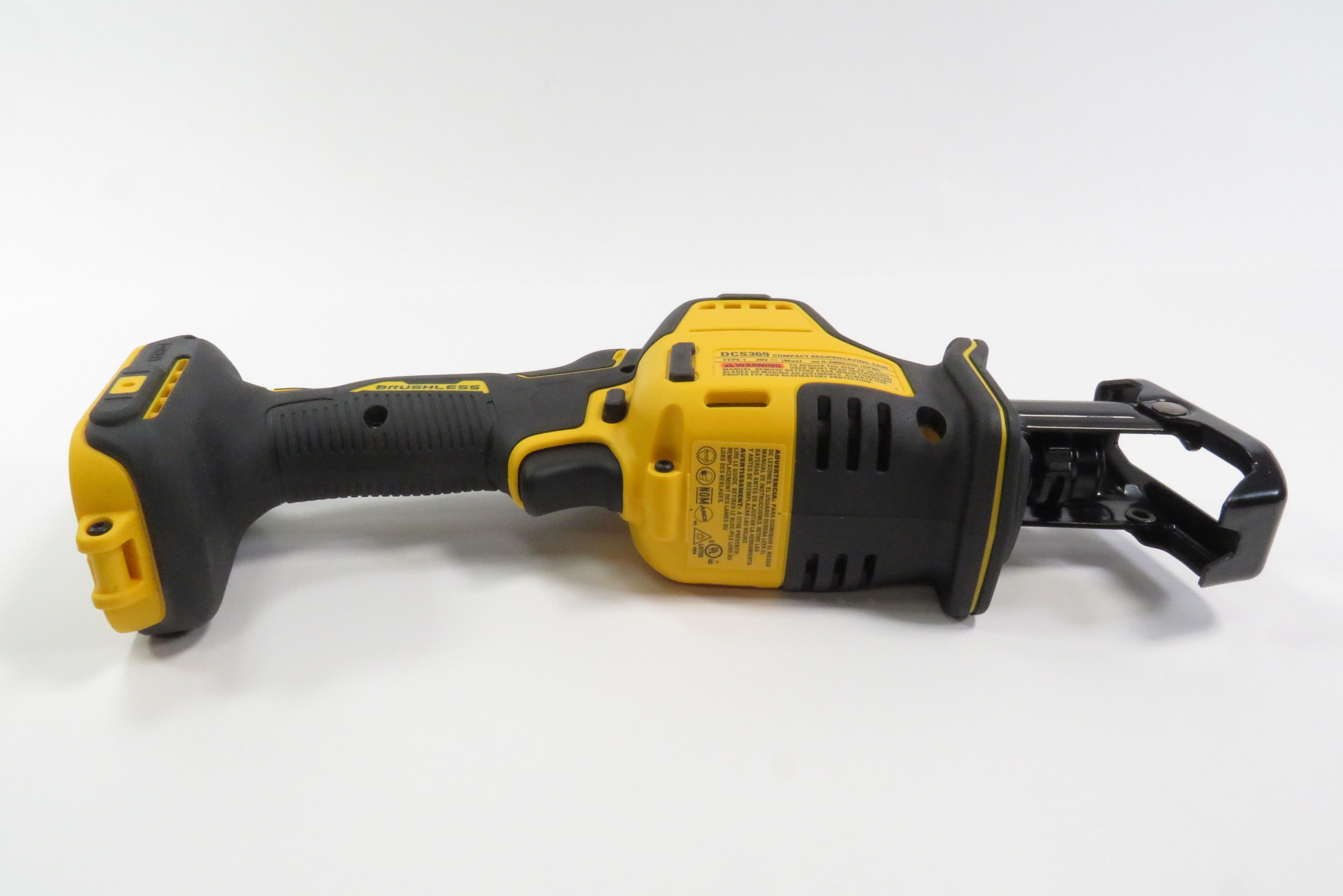 Dewalt dcs369 discount compact reciprocating saw