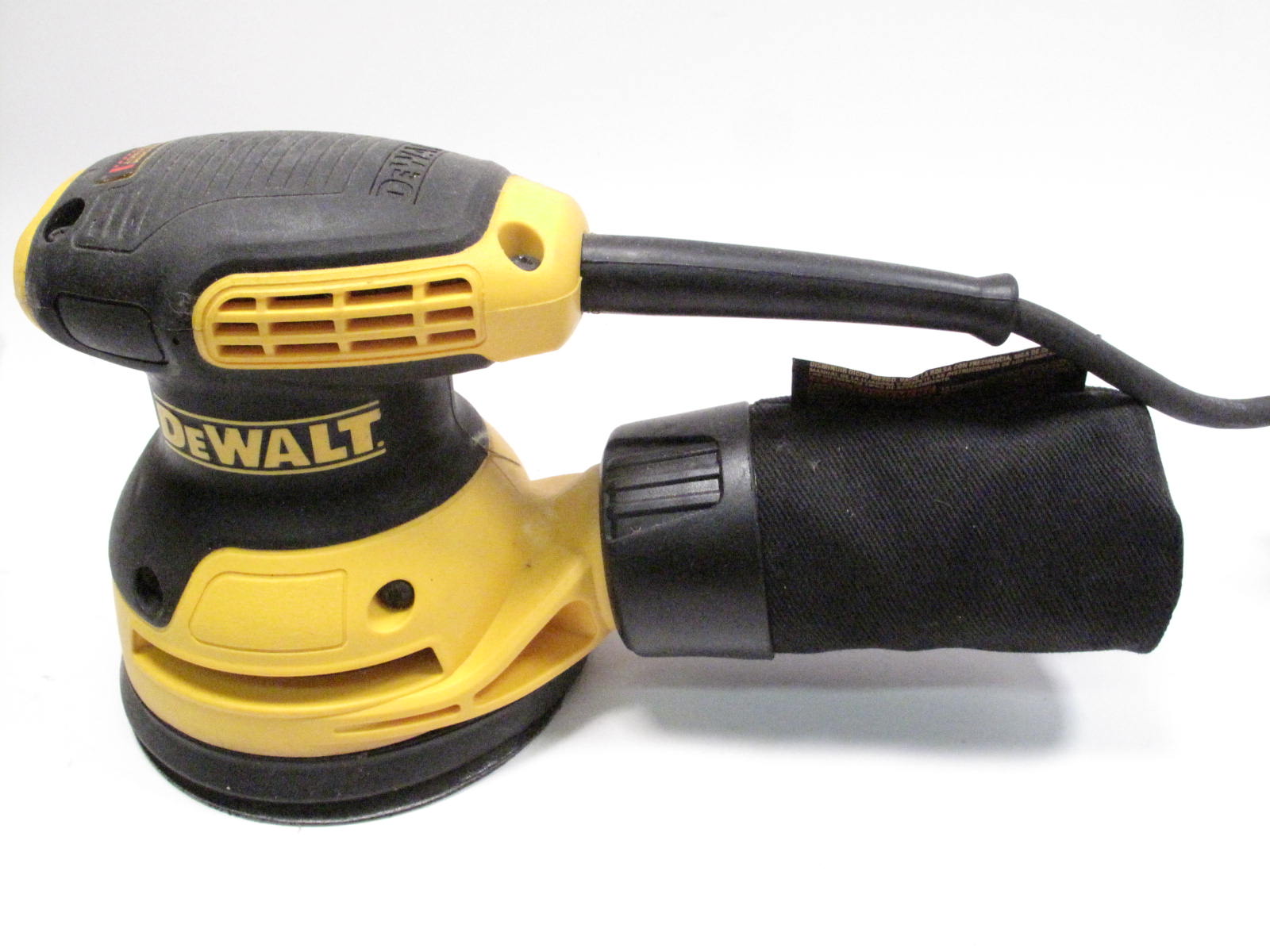 DeWalt DWE6421 Corded Random Orbit Palm Sander 120V 3 Amp 5