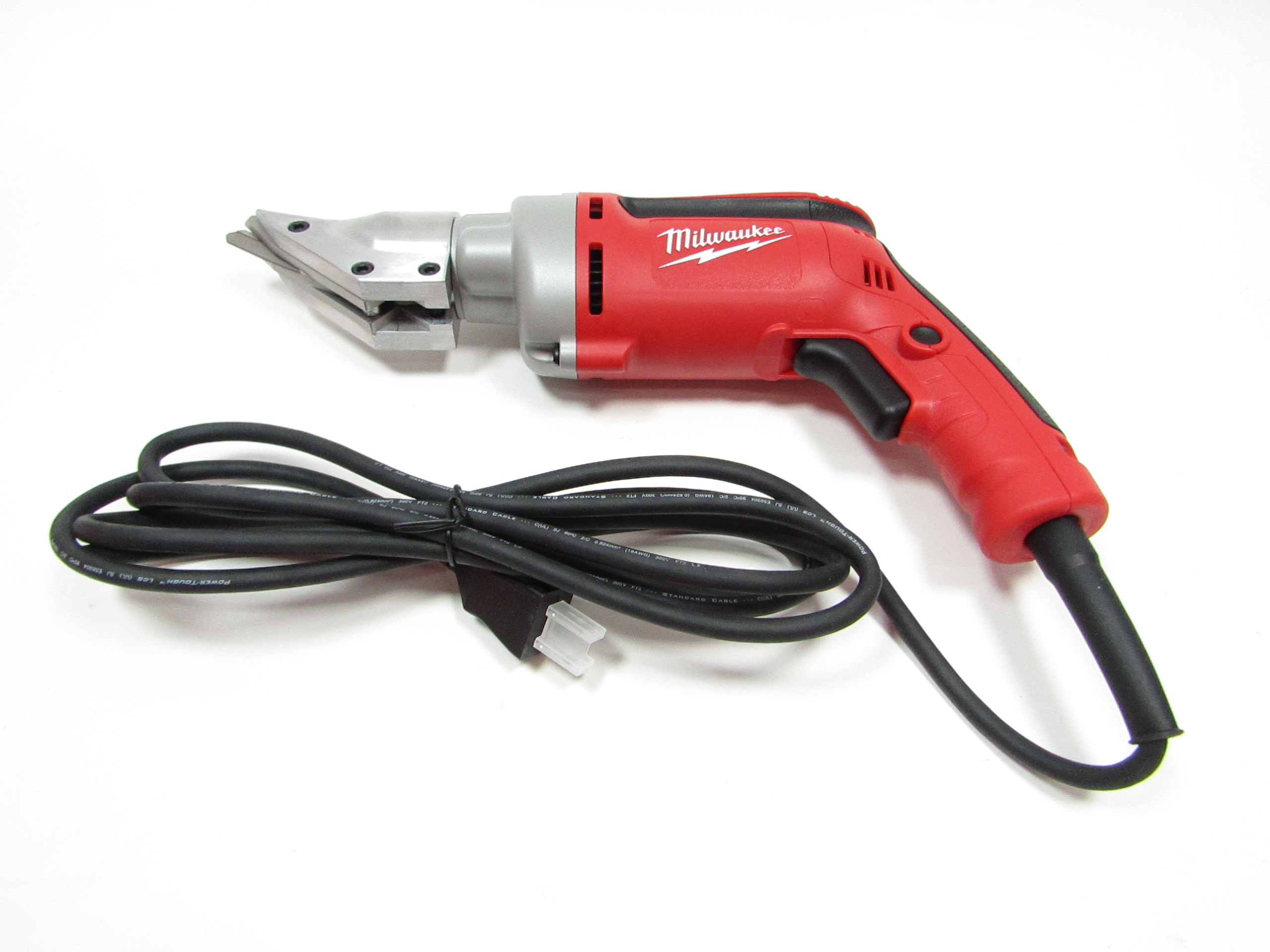 Milwaukee Tool - 4,000 SPM, 120 Volt, Angled Handle, Handheld Electric Shear  - 09968918 - MSC Industrial Supply