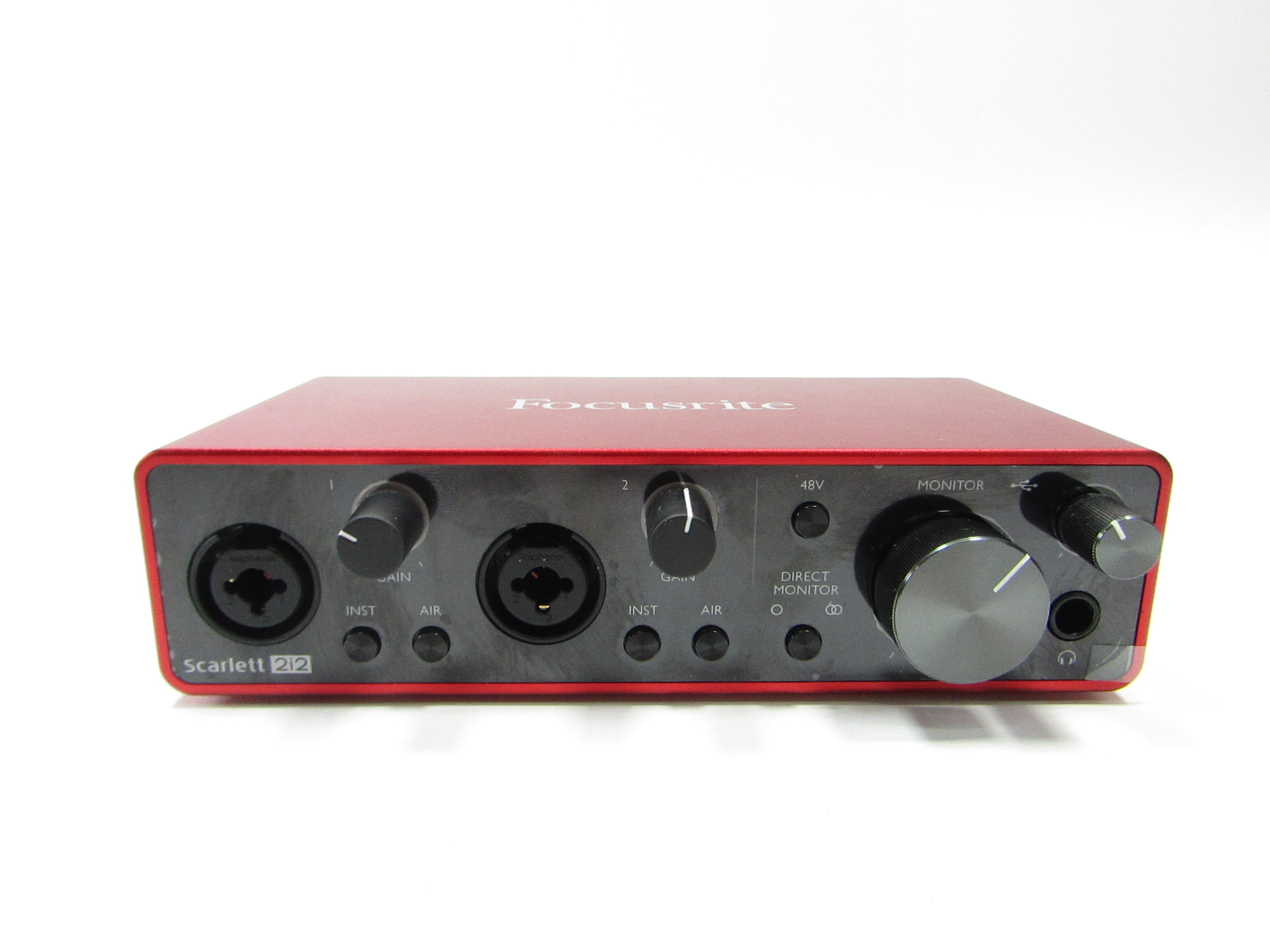 Focusrite Scarlett 2i2 (Gen 3) 2-In 2-Out 24-Bit USB Audio Interface