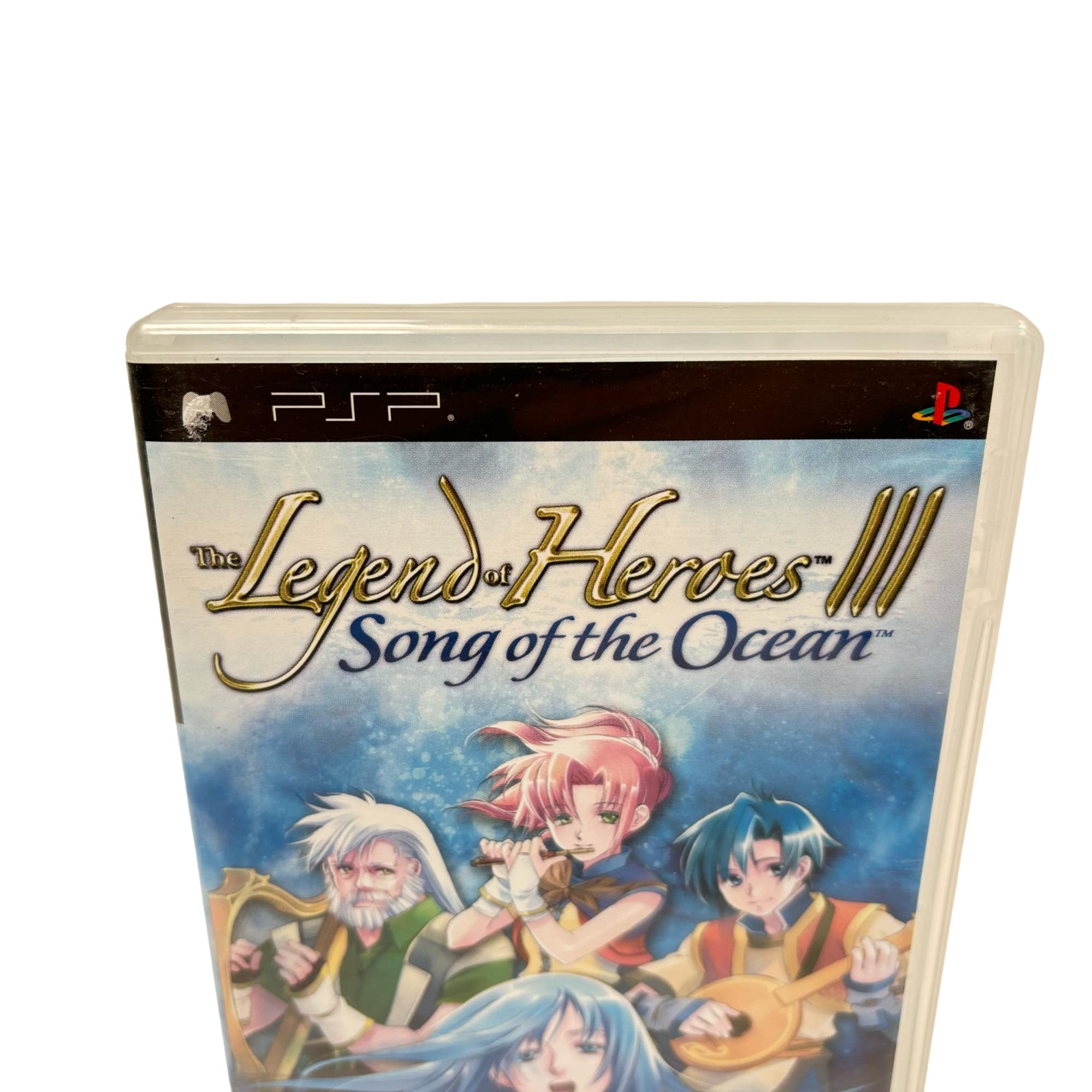 Legend of Heroes III: Song outlets of the Ocean on Sony PSP