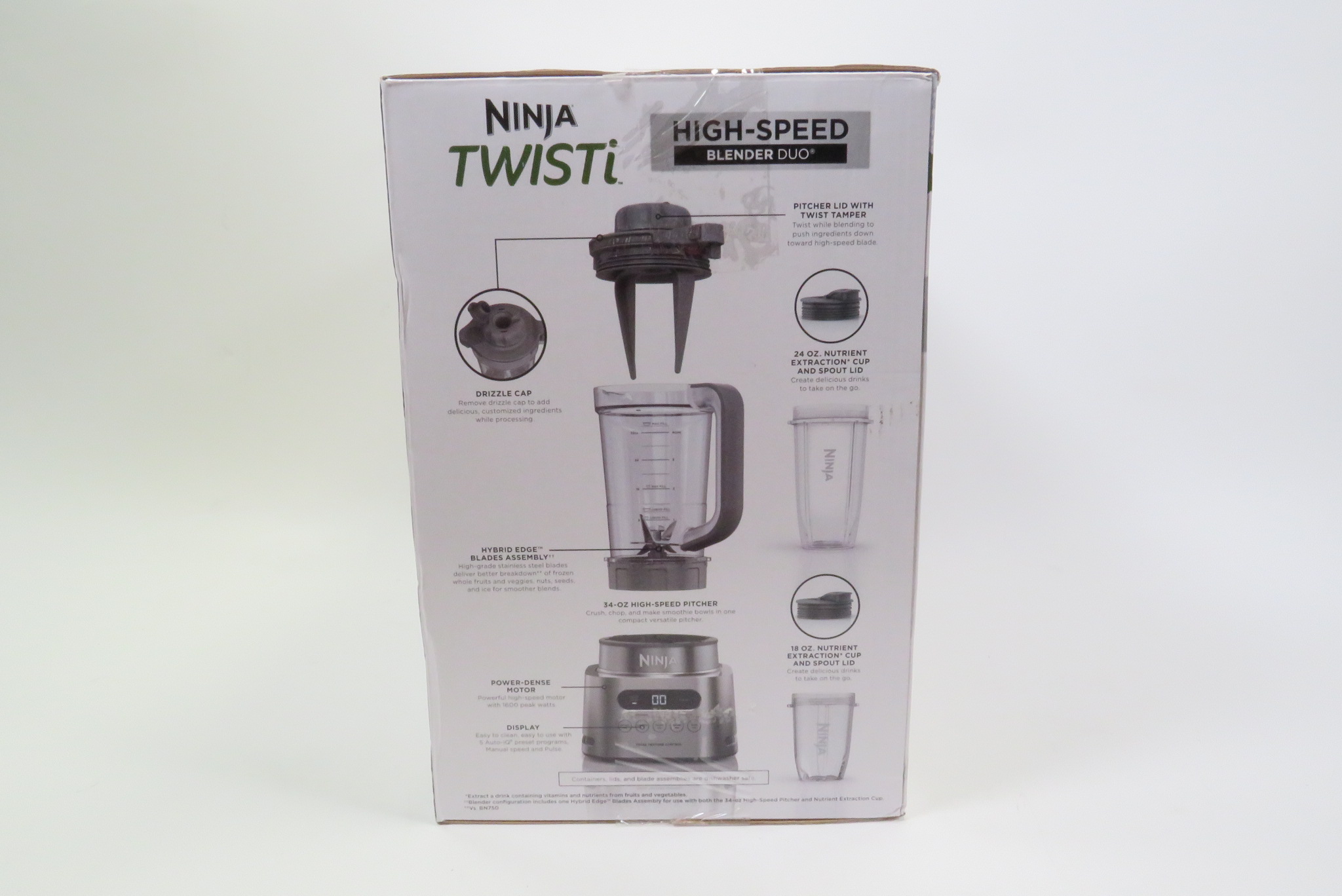 Ninja Foodi Power TWISTi High Speed blender Duo SS151 