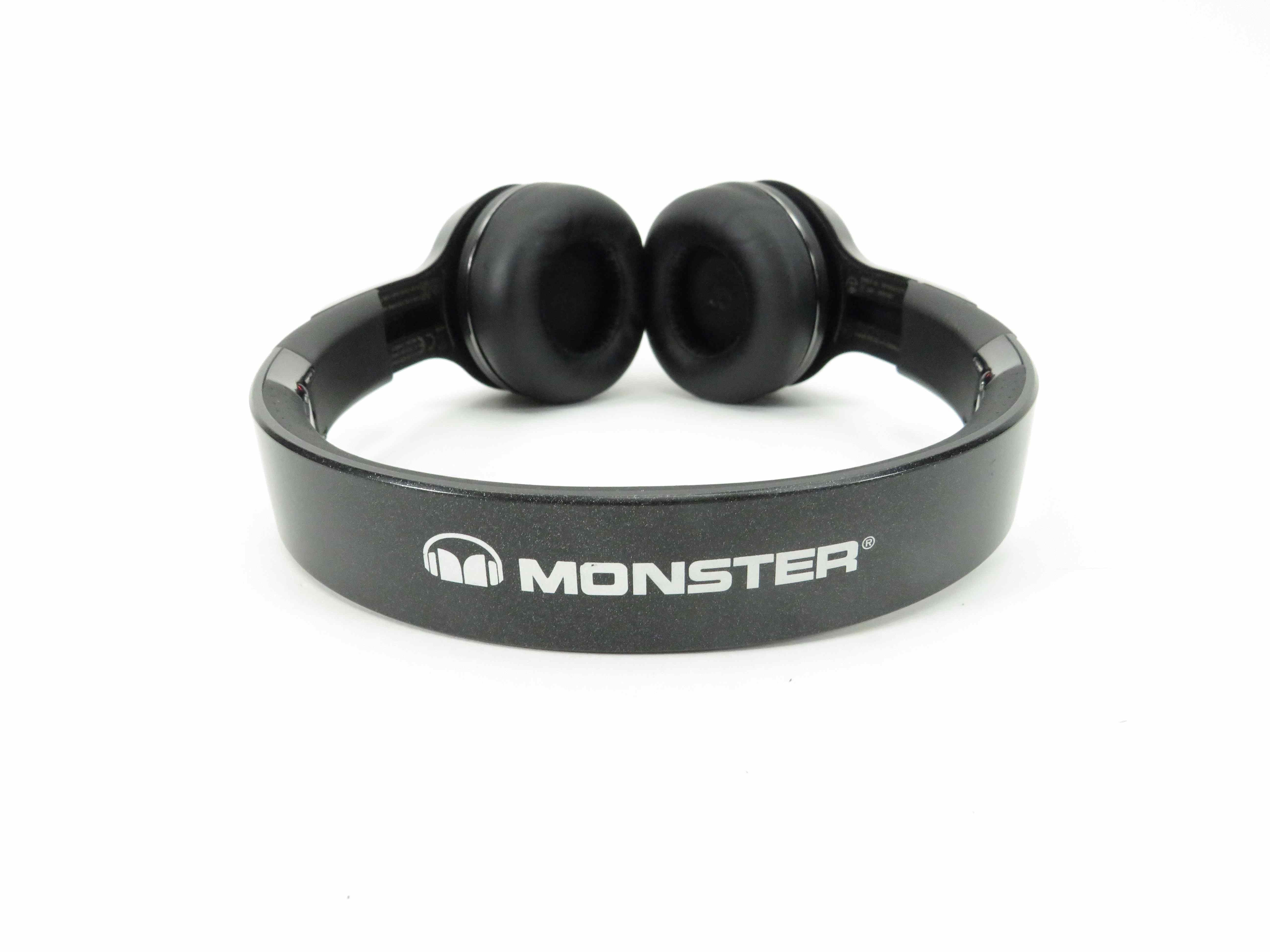 Monster Elements Bluetooth Wireless Over Ear Headphones Black