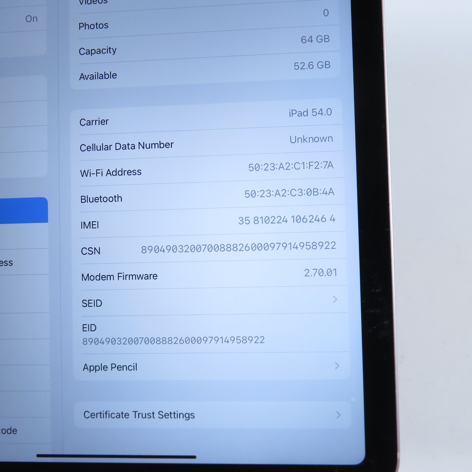Apple iPad Mini 64gb Wi-Fi - Pink