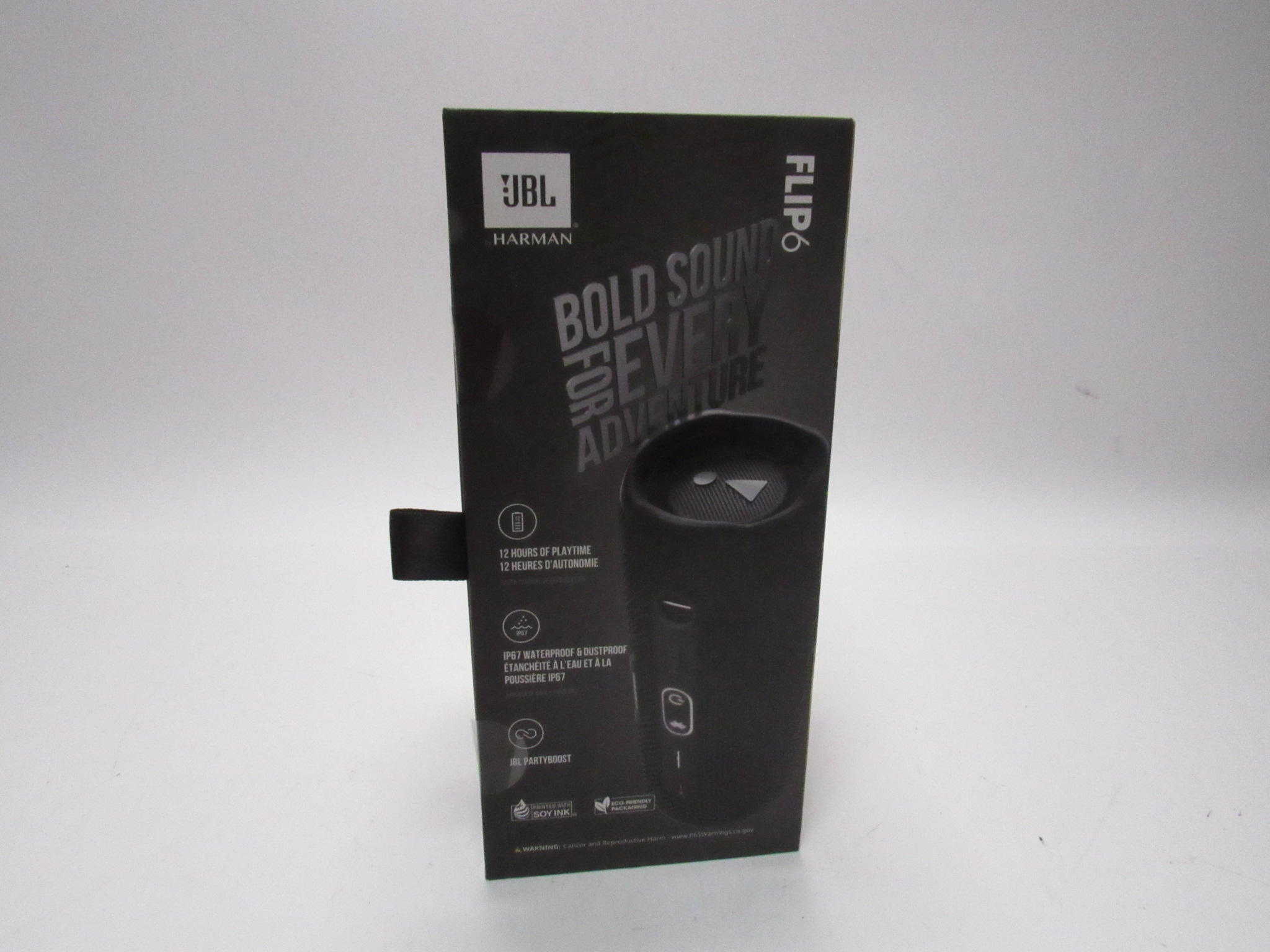 JBL Flip 6 Wireless Bluetooth Speaker Black