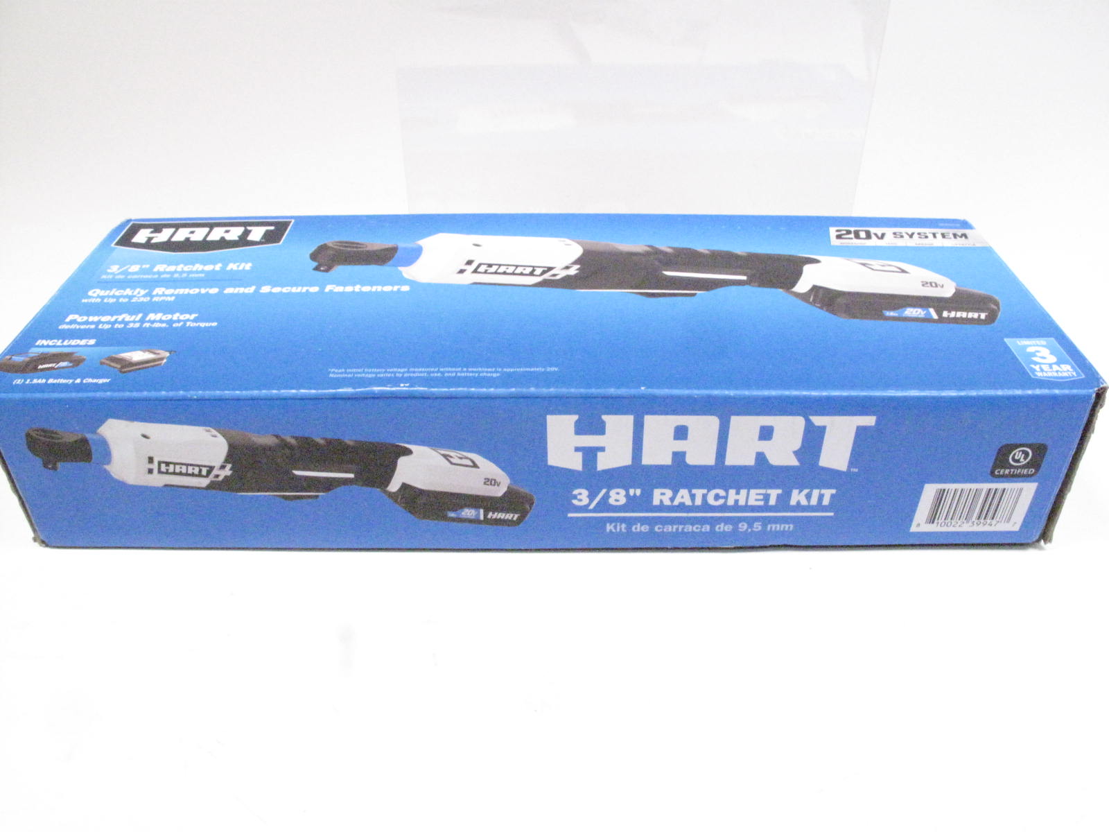 Hart electric online ratchet