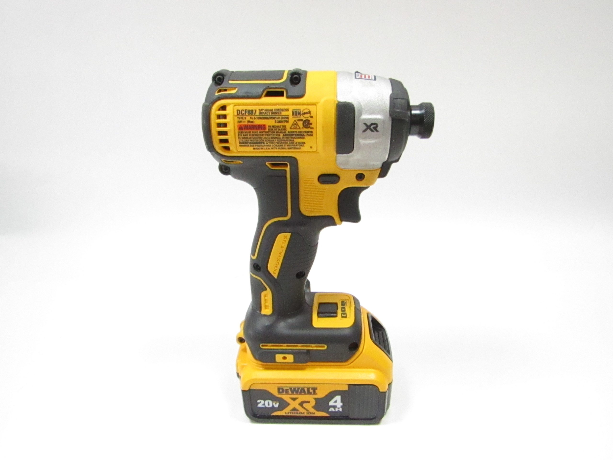 DeWALT DCF887 20V MAX XR Brushless 3 Speed 1 4