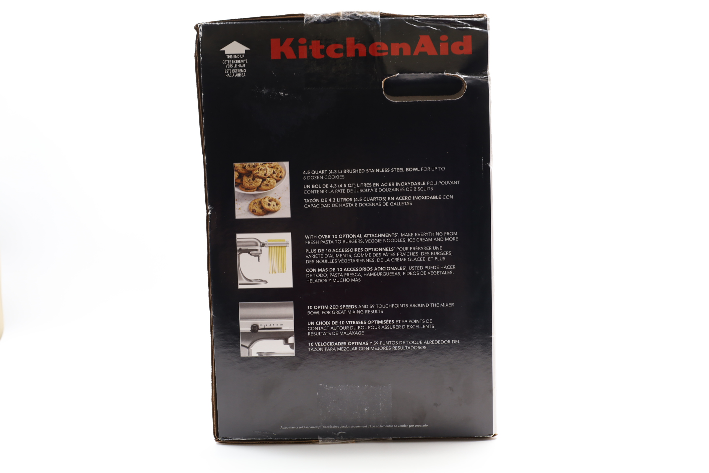 NEW SEALED IN BOX* Kitchenaid Mixer 4.5 Qts. 10-Spds Stand tilt