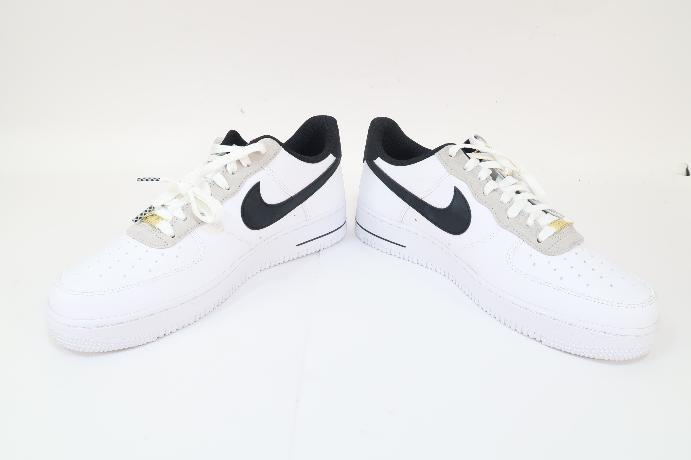 Nike Air Force 1 Ken Griffey Jr.&Sr. Swingman Shoes White/Gold/Black Dj5192  100