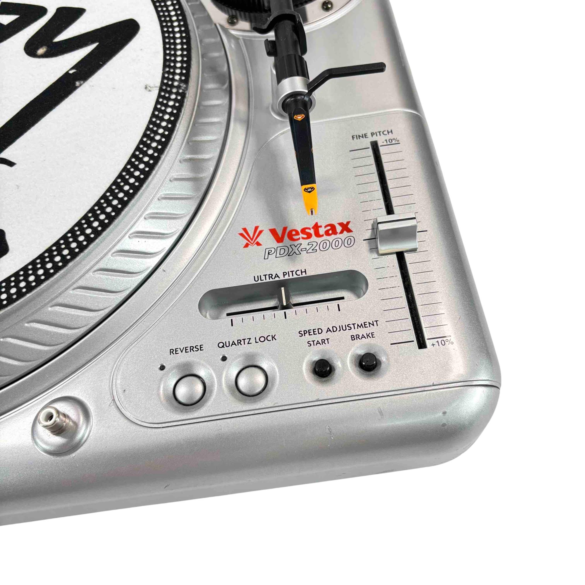 Vestax PDX-2000 Direct Drive Quartz Lock Ultra Pitch Control 33/45 RPM  Turntable