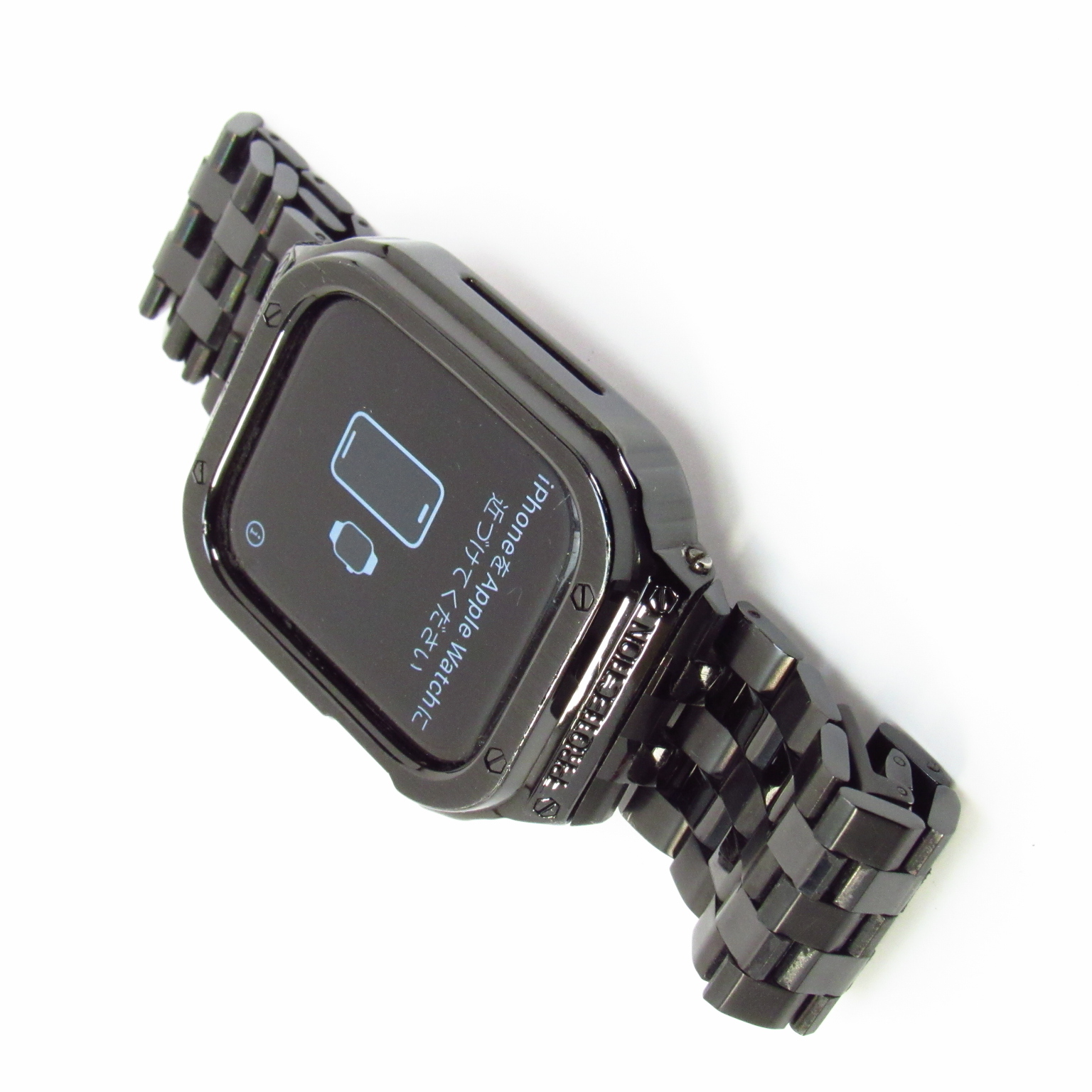 Bullstrap - Metal Apple Watch Strap - Black Edition - 44mm | 42mm