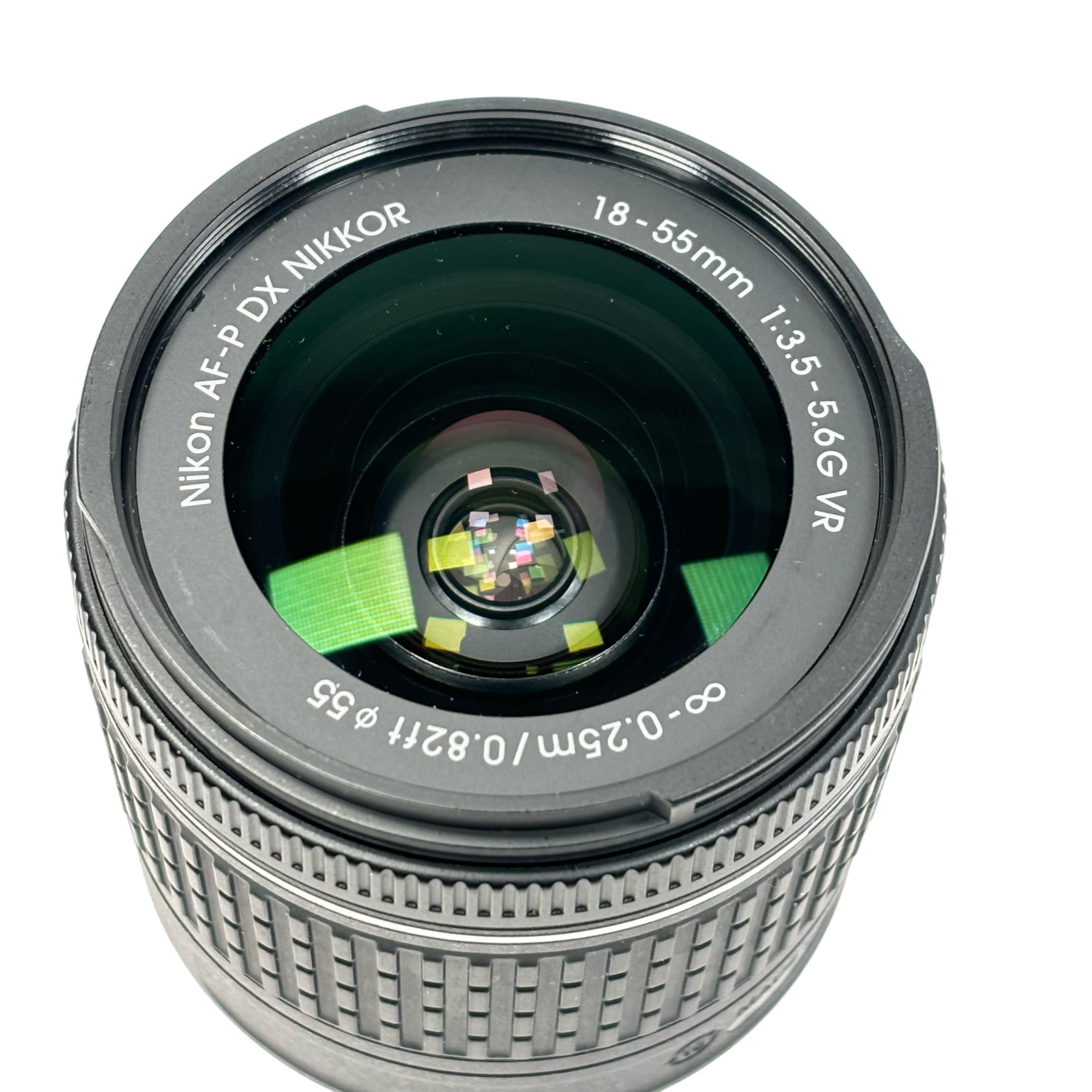 Nikon AF-P NIKKOR 18-55mm f/3.5-5.6G DX VR Camera Lens